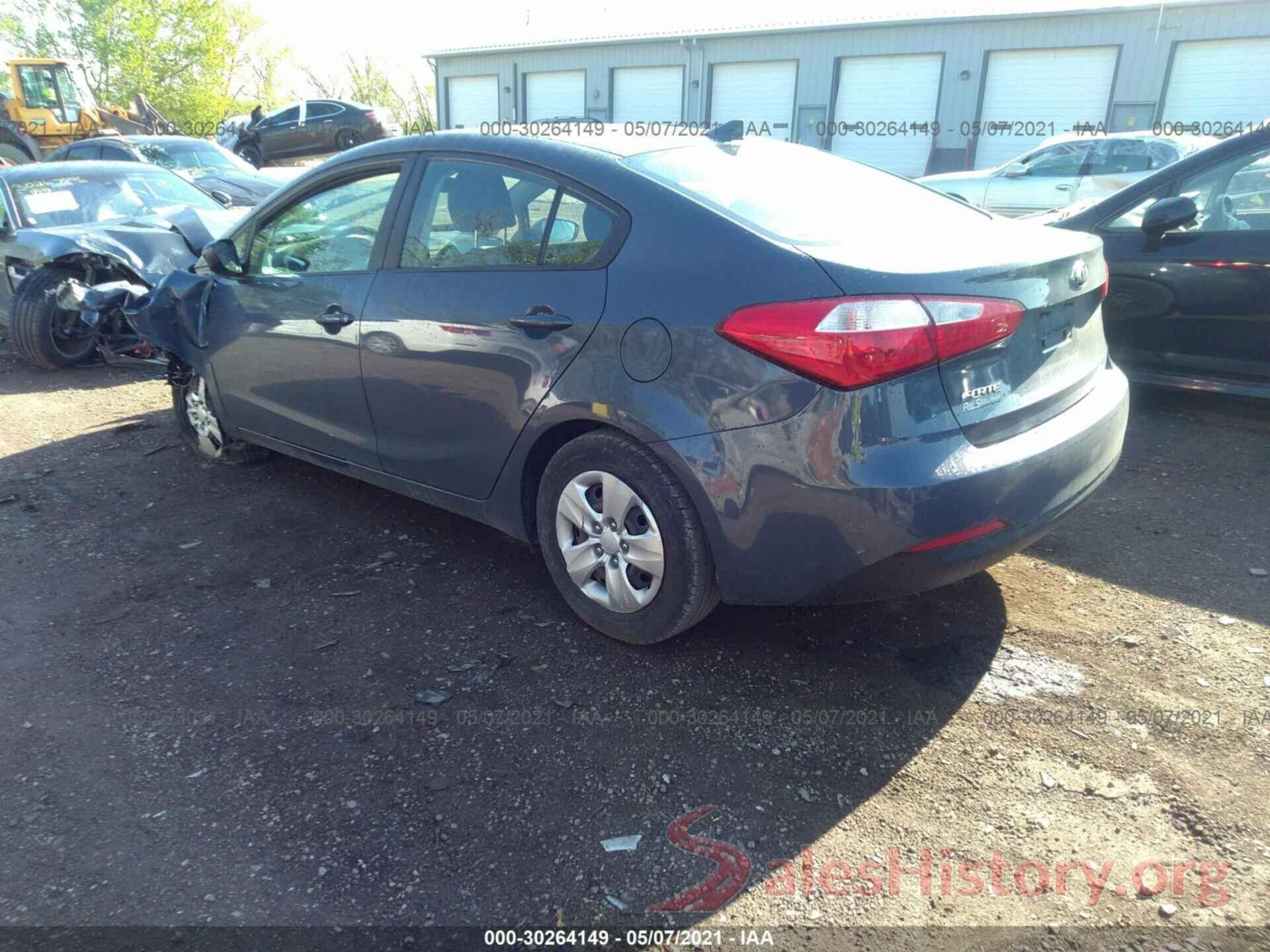 KNAFK4A65G5567118 2016 KIA FORTE