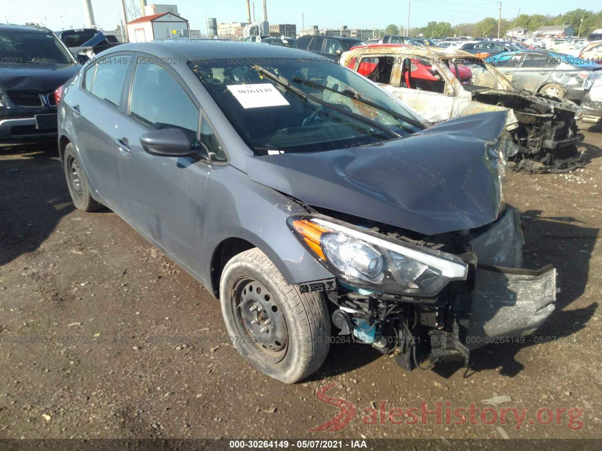 KNAFK4A65G5567118 2016 KIA FORTE