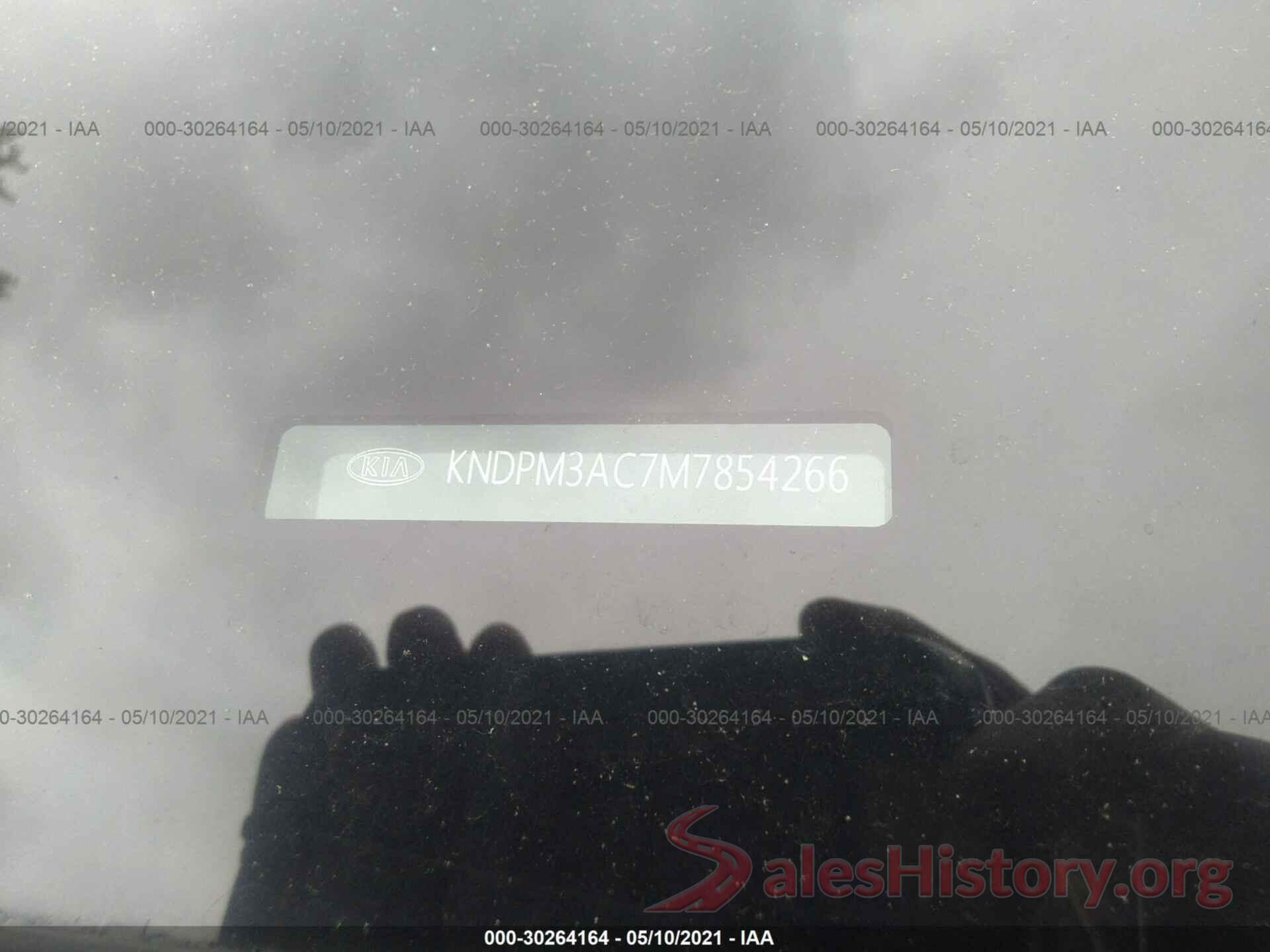 KNDPM3AC7M7854266 2021 KIA SPORTAGE