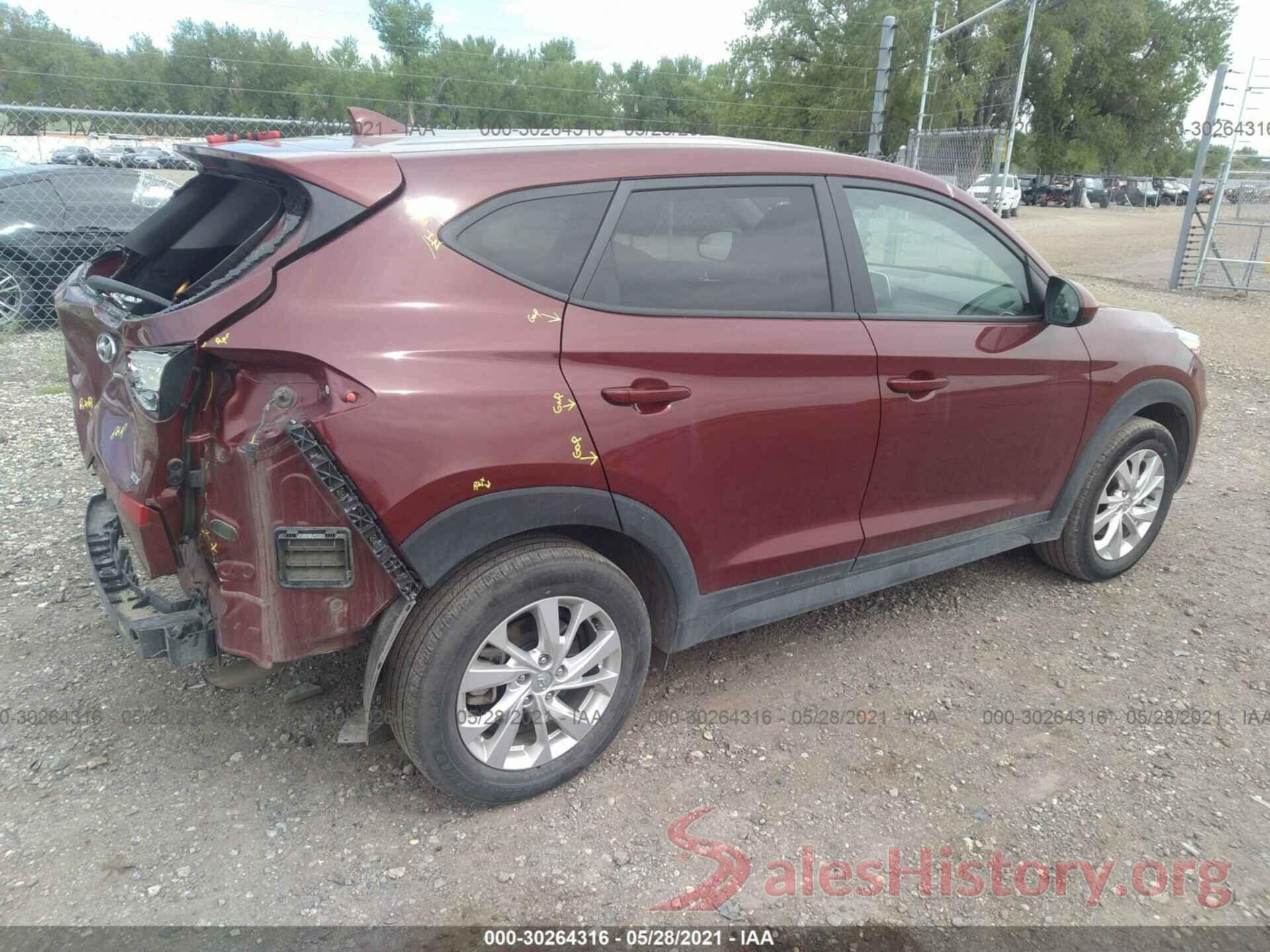 KM8J2CA41KU895121 2019 HYUNDAI TUCSON