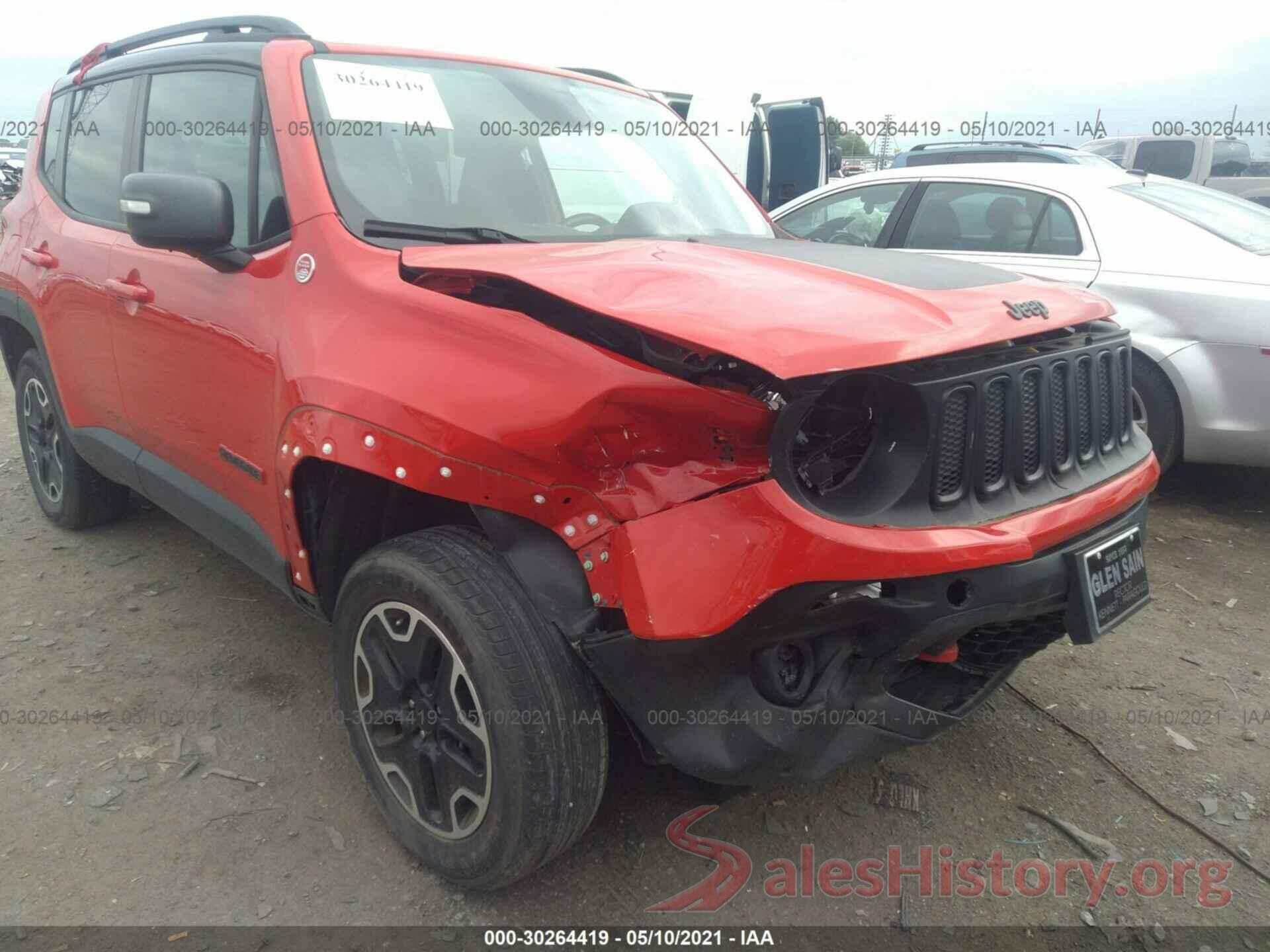 ZACCJBCT2GPD54795 2016 JEEP RENEGADE