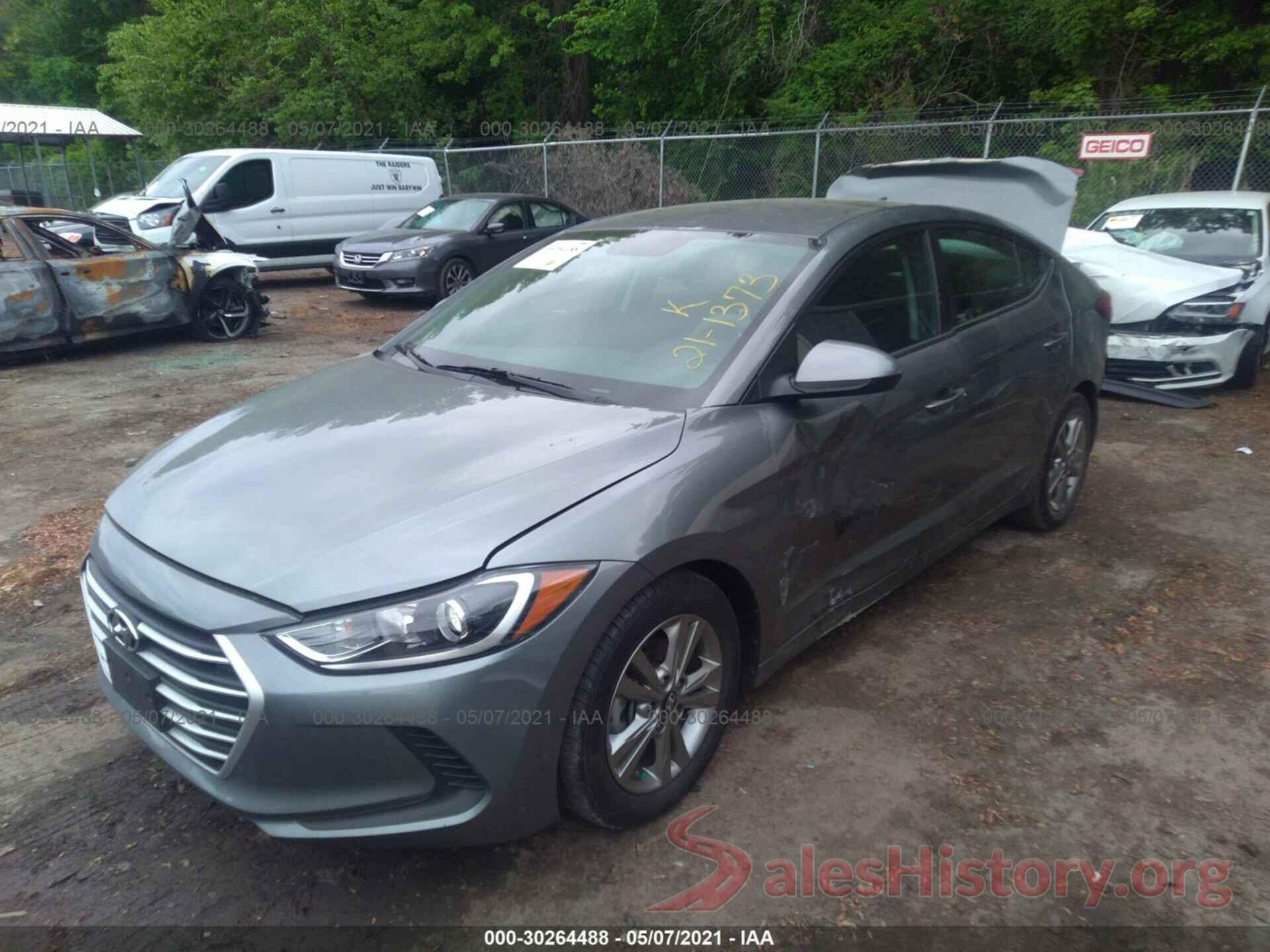 KMHD84LF5JU609768 2018 HYUNDAI ELANTRA