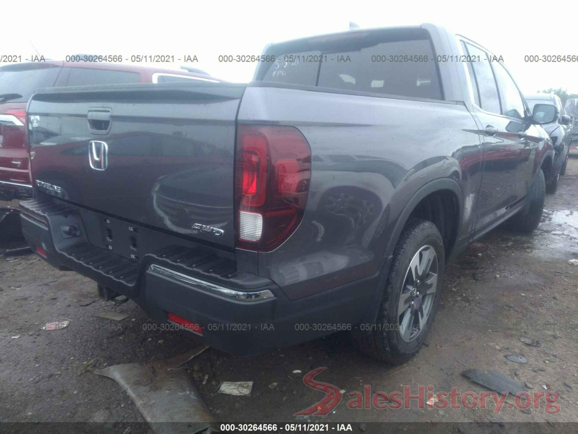 5FPYK3F55KB040409 2019 HONDA RIDGELINE