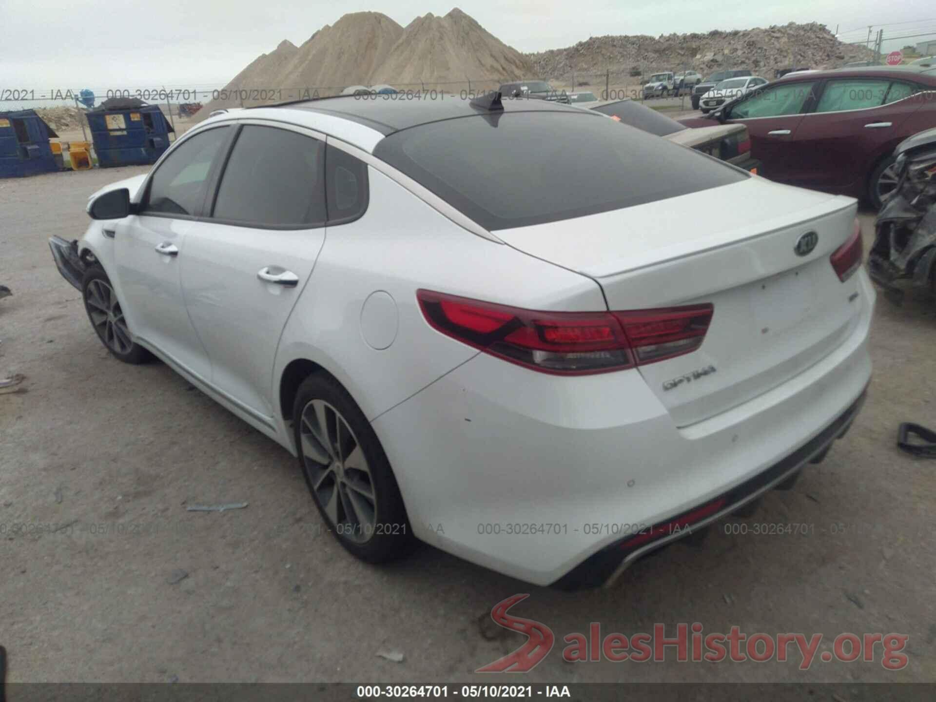 5XXGV4L28GG041604 2016 KIA OPTIMA