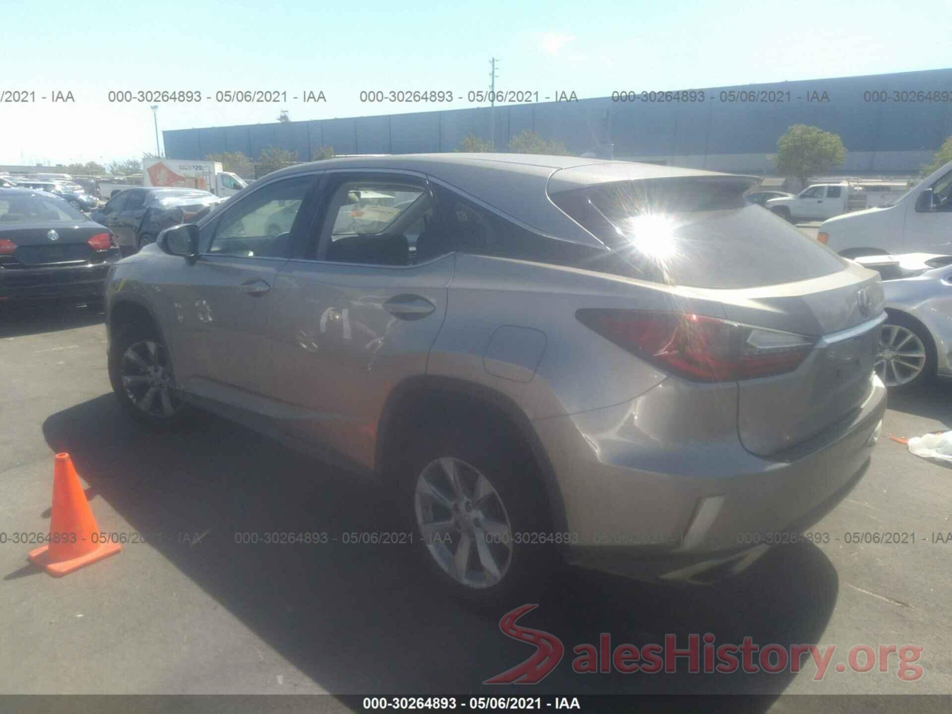 2T2ZZMCAXHC043301 2017 LEXUS RX