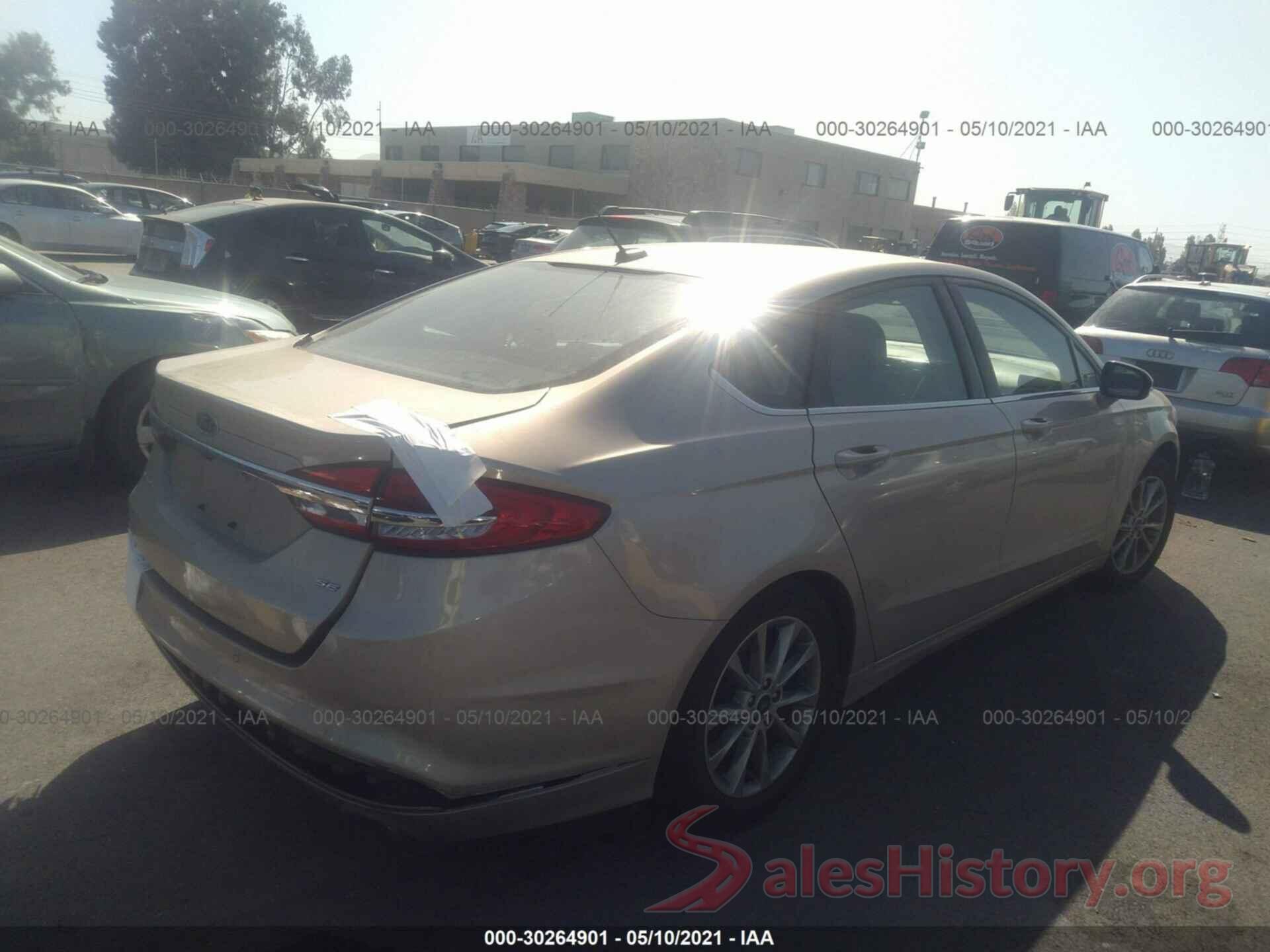 3FA6P0H73HR370528 2017 FORD FUSION