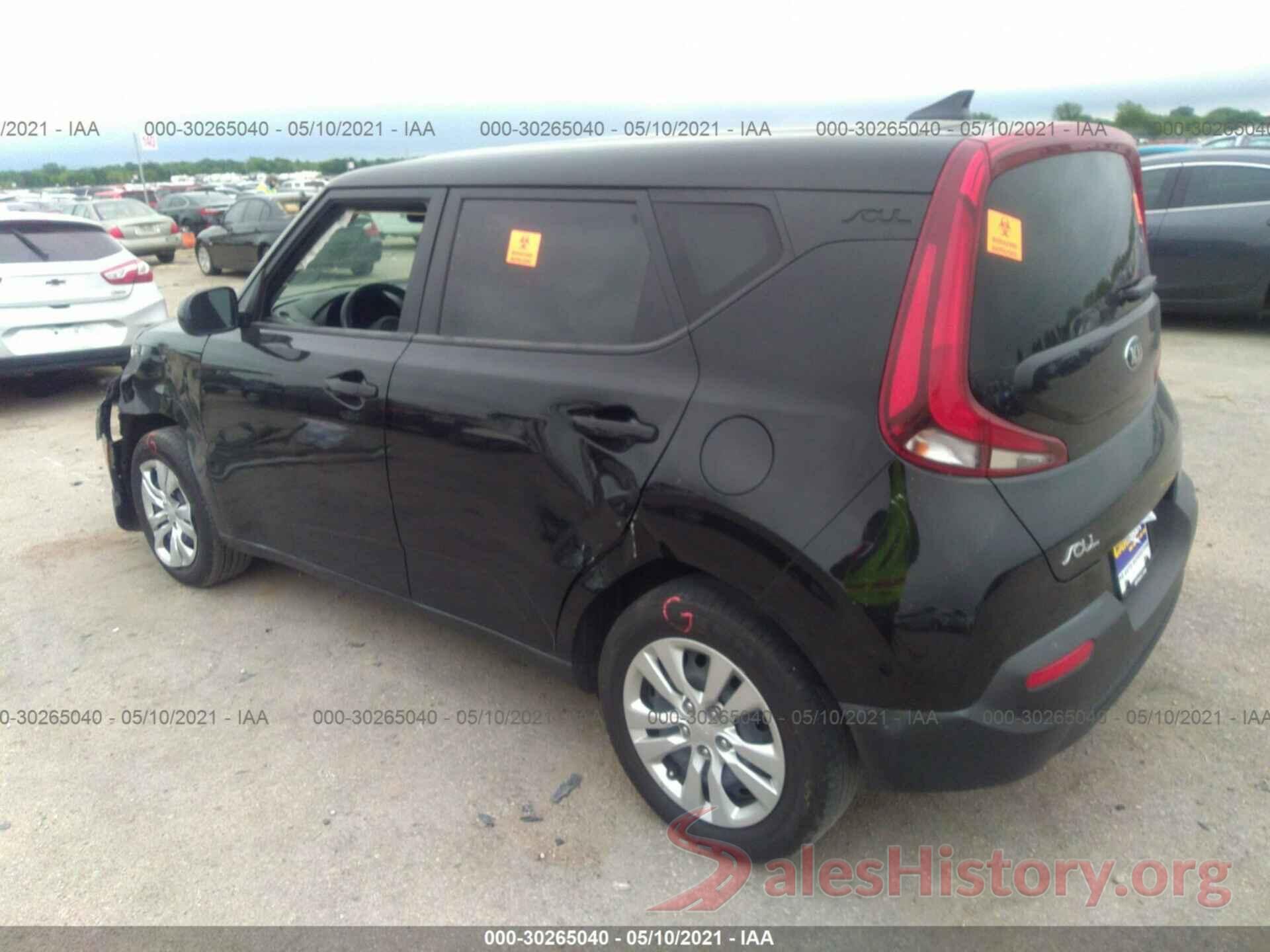 KNDJ23AU0L7085127 2020 KIA SOUL