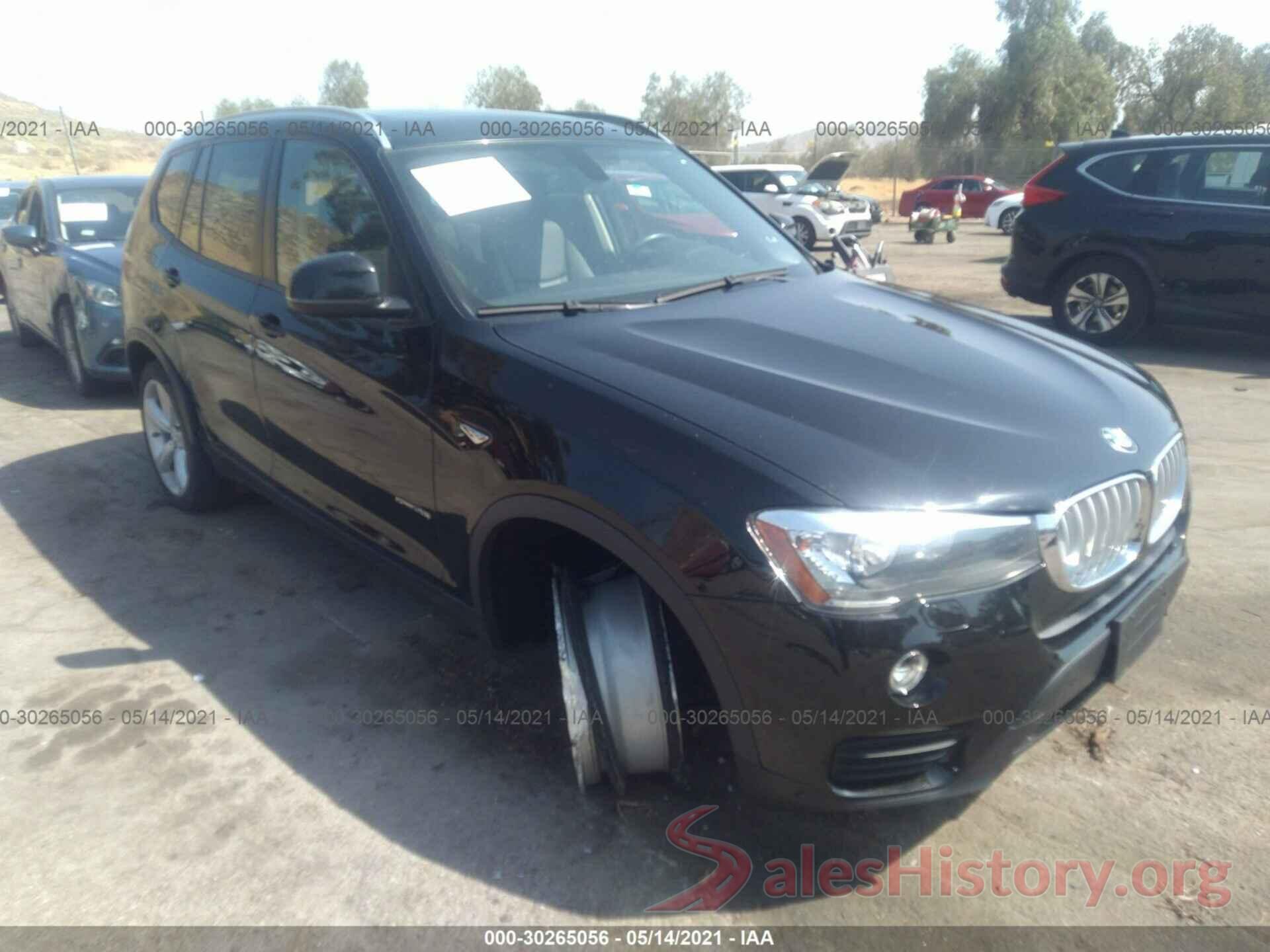 5UXWZ7C33H0X40764 2017 BMW X3