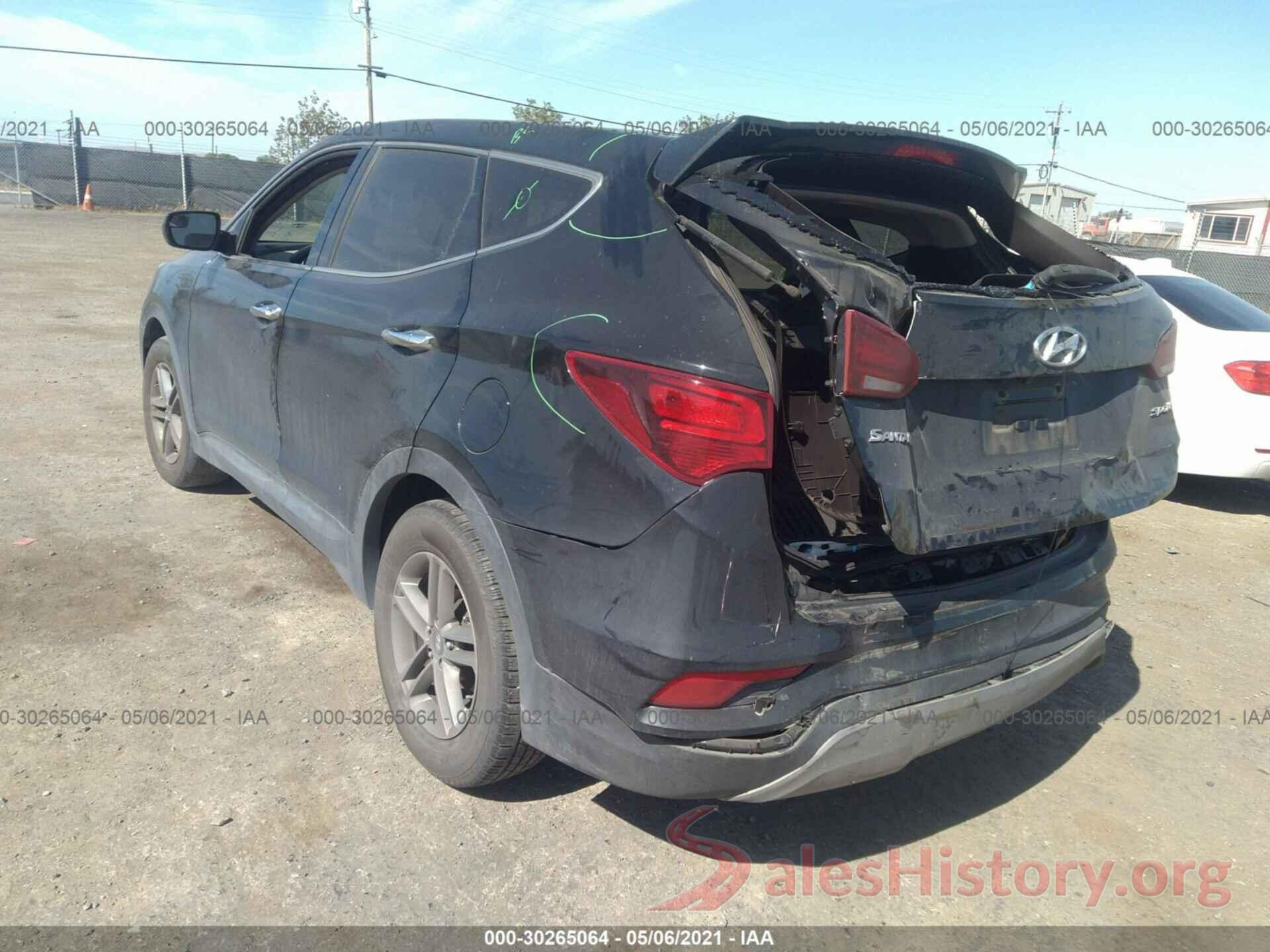 5XYZT3LB0HG386132 2017 HYUNDAI SANTA FE SPORT