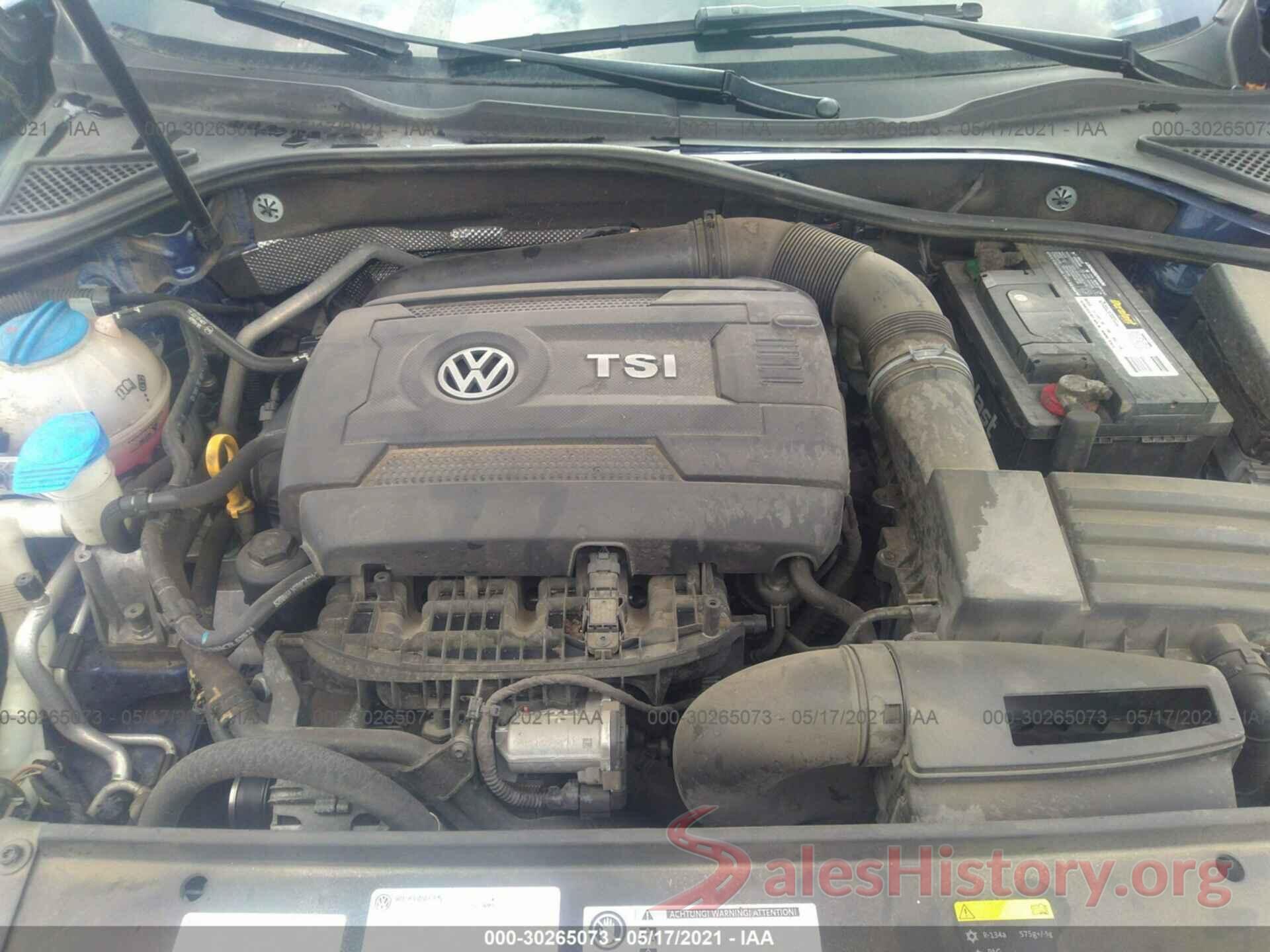 1VWAT7A35GC029738 2016 VOLKSWAGEN PASSAT