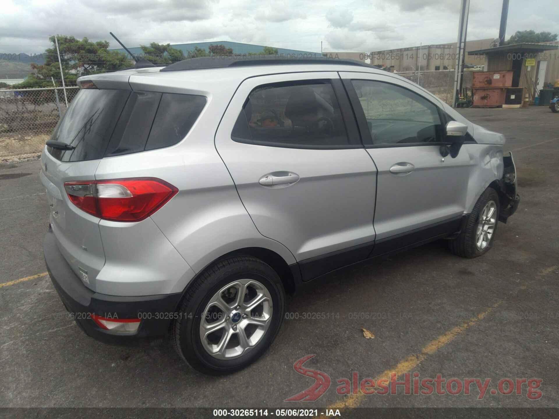 MAJ3S2GE3KC251381 2019 FORD ECOSPORT