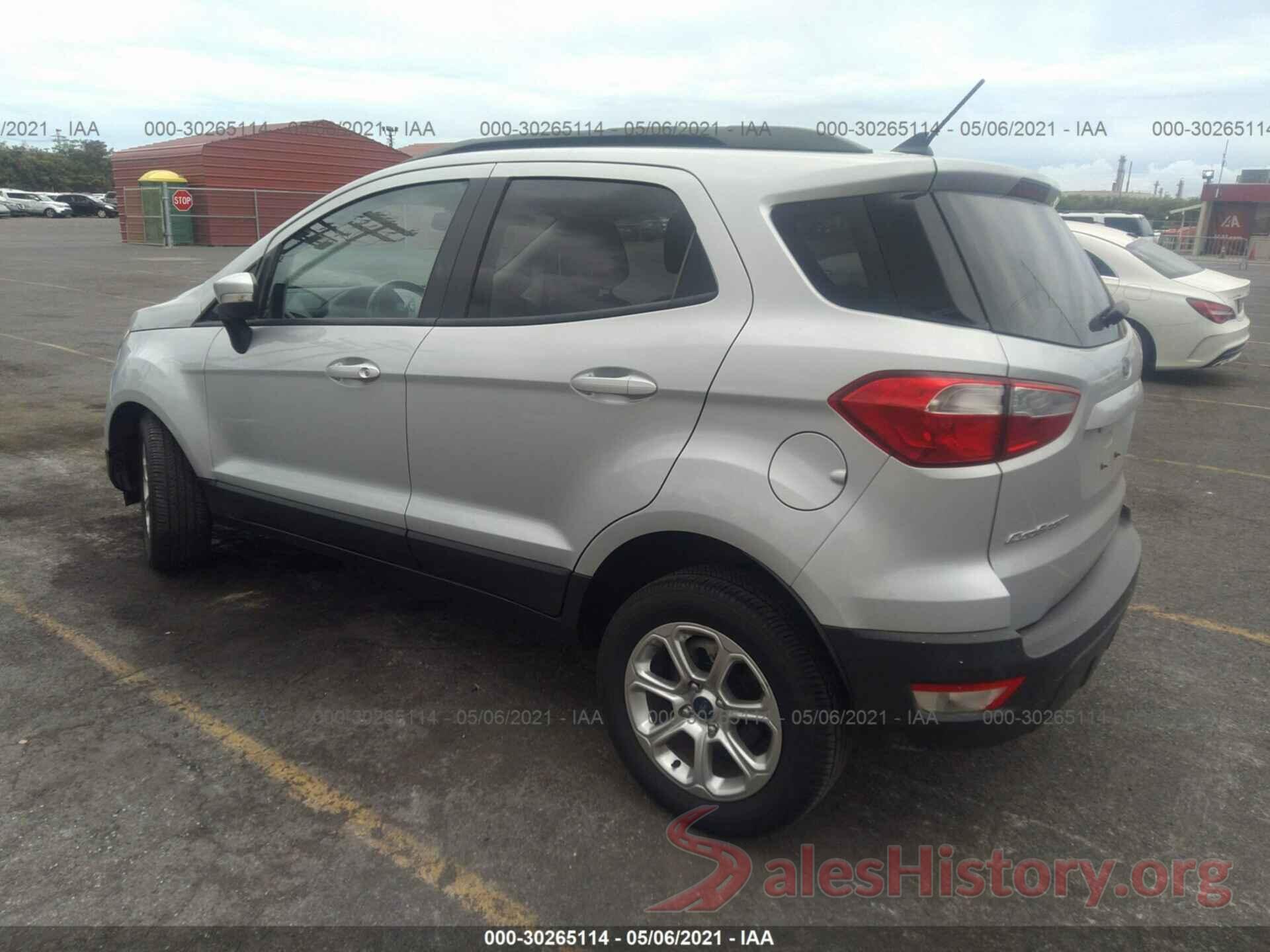 MAJ3S2GE3KC251381 2019 FORD ECOSPORT