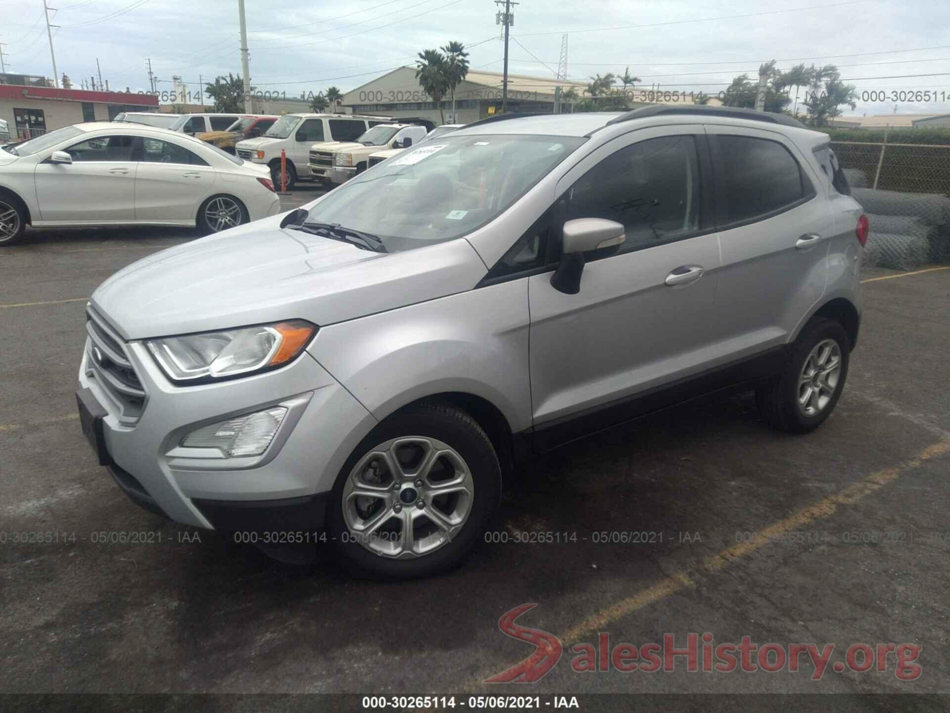 MAJ3S2GE3KC251381 2019 FORD ECOSPORT