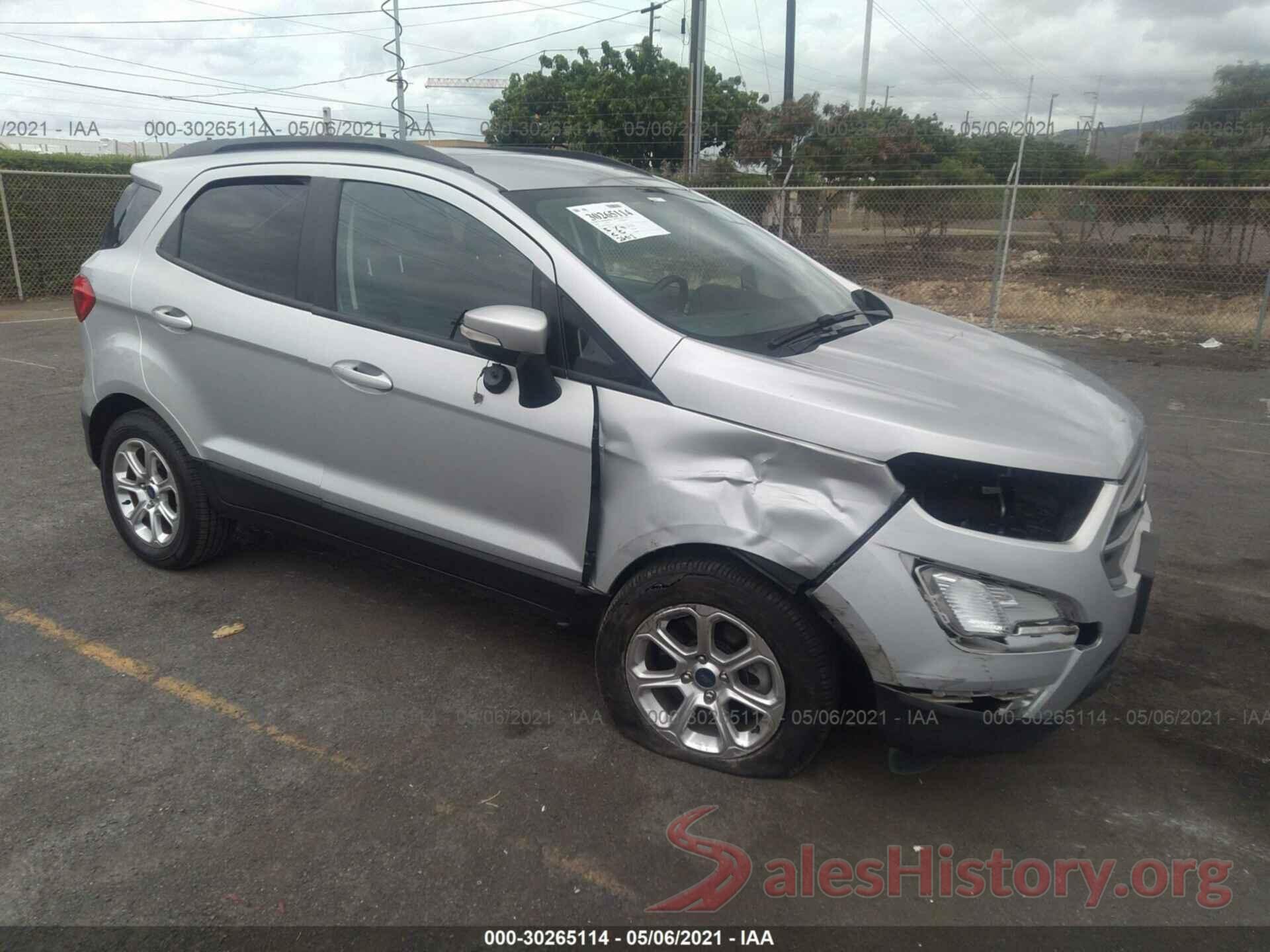 MAJ3S2GE3KC251381 2019 FORD ECOSPORT