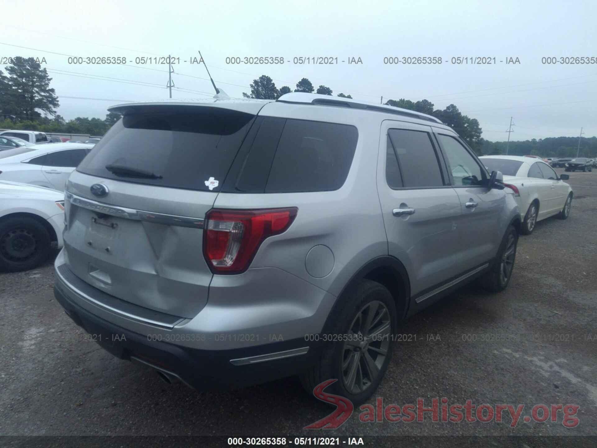 1FM5K7F89JGA20225 2018 FORD EXPLORER