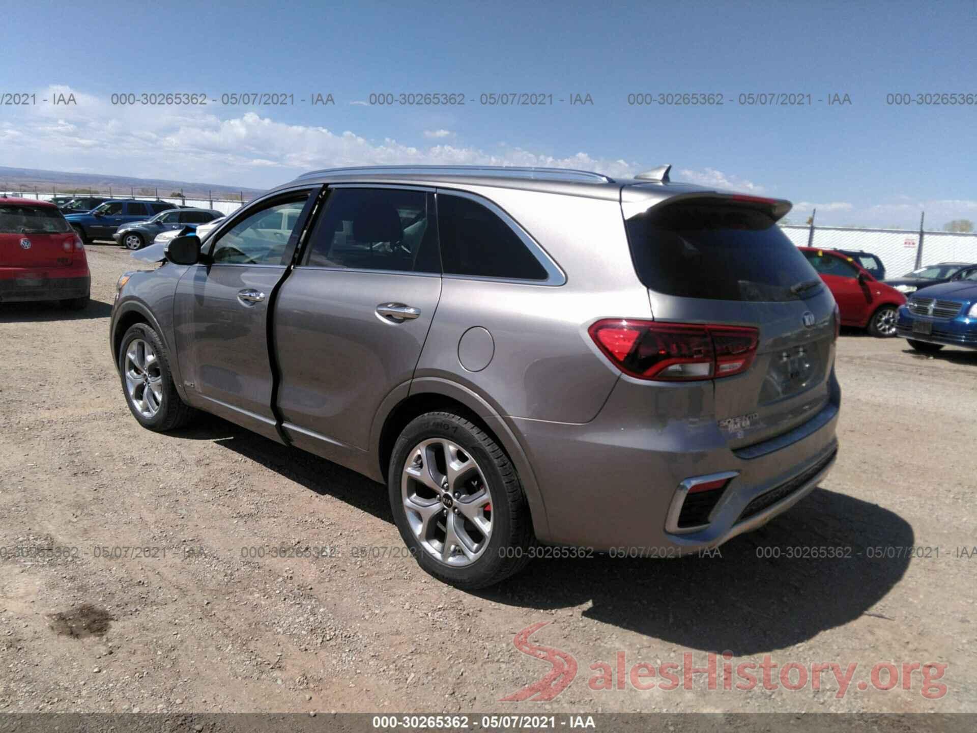 5XYPKDA59KG533651 2019 KIA SORENTO