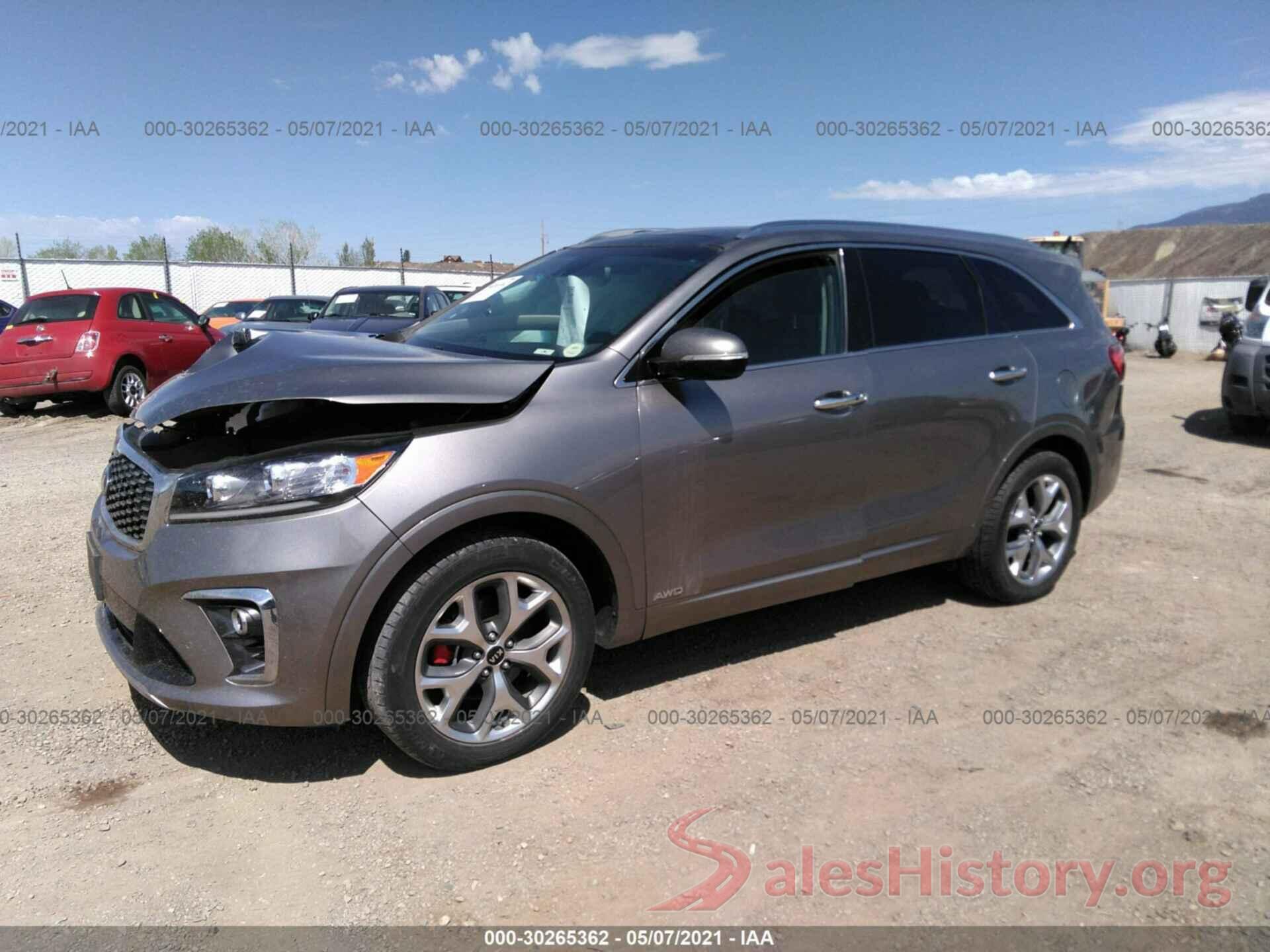 5XYPKDA59KG533651 2019 KIA SORENTO