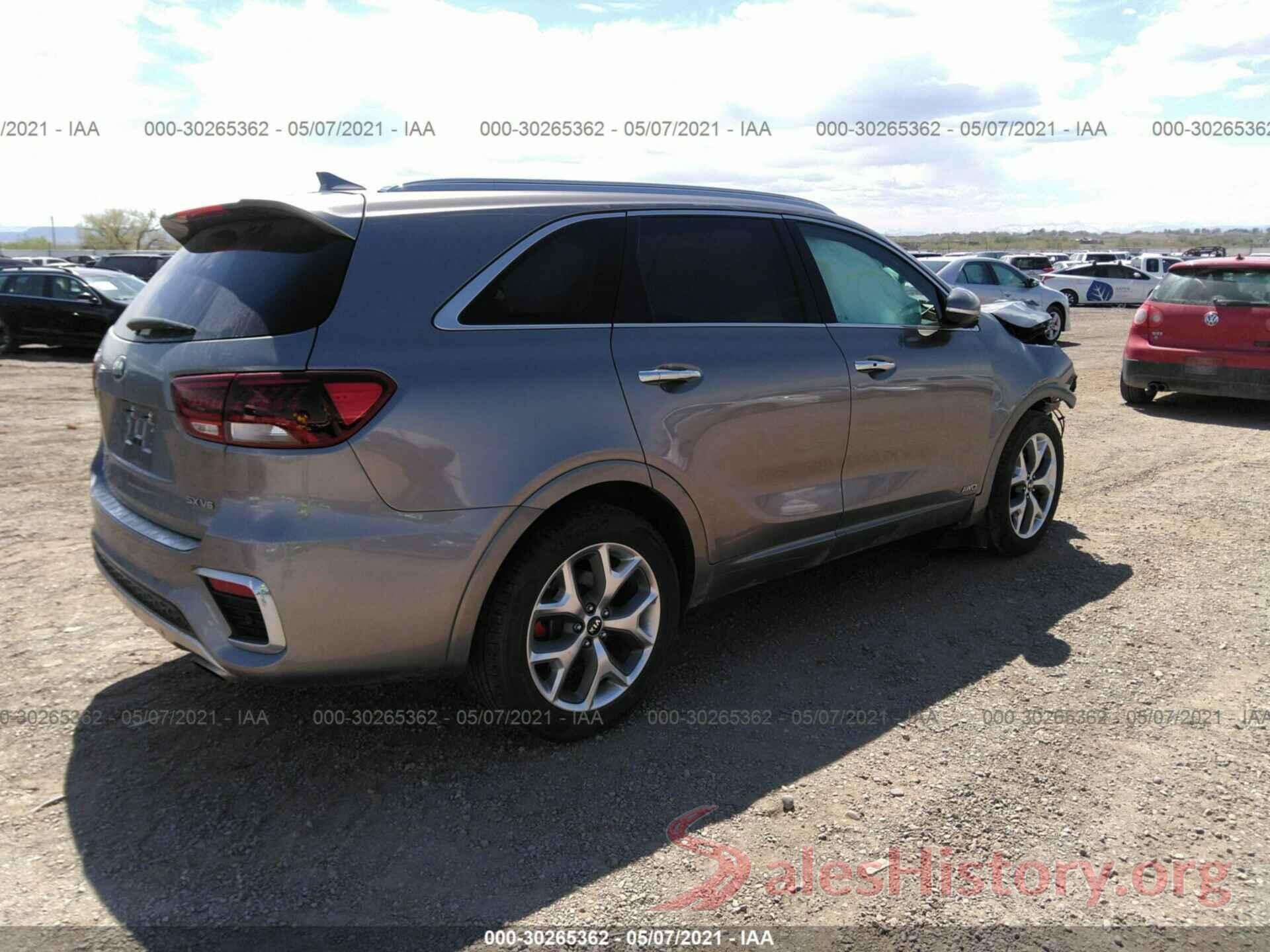 5XYPKDA59KG533651 2019 KIA SORENTO