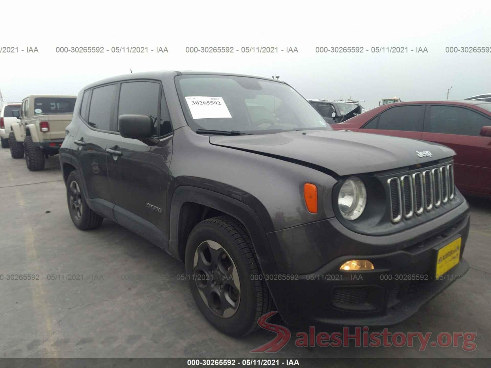 ZACCJAAT2GPC79075 2016 JEEP RENEGADE