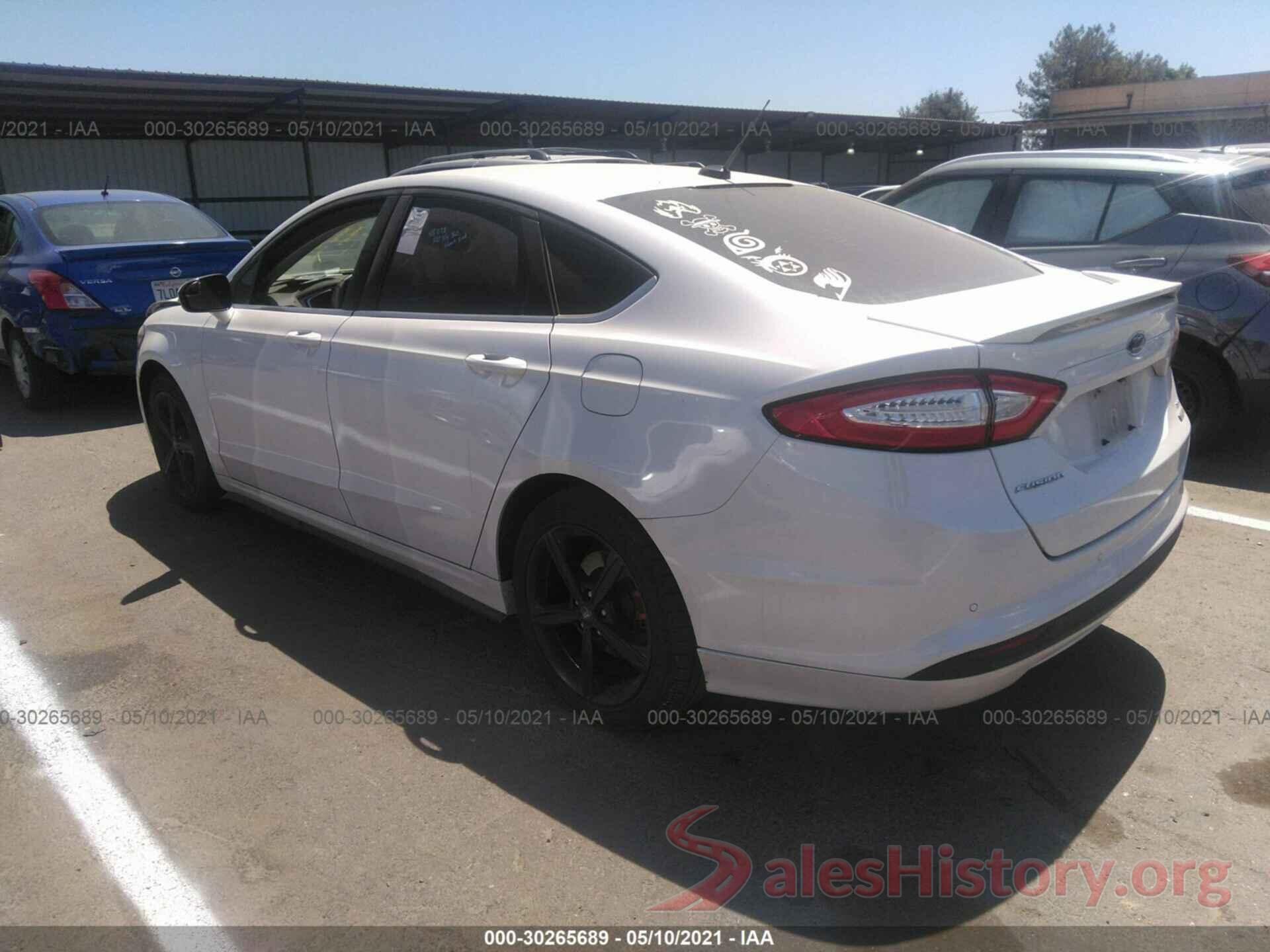 3FA6P0HD6GR397436 2016 FORD FUSION