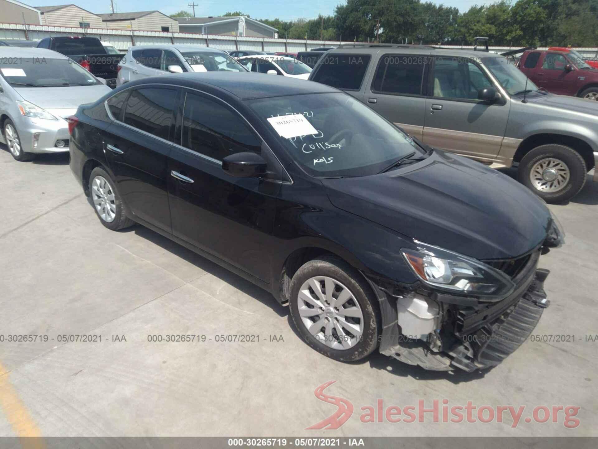 3N1AB7APXKY402140 2019 NISSAN SENTRA