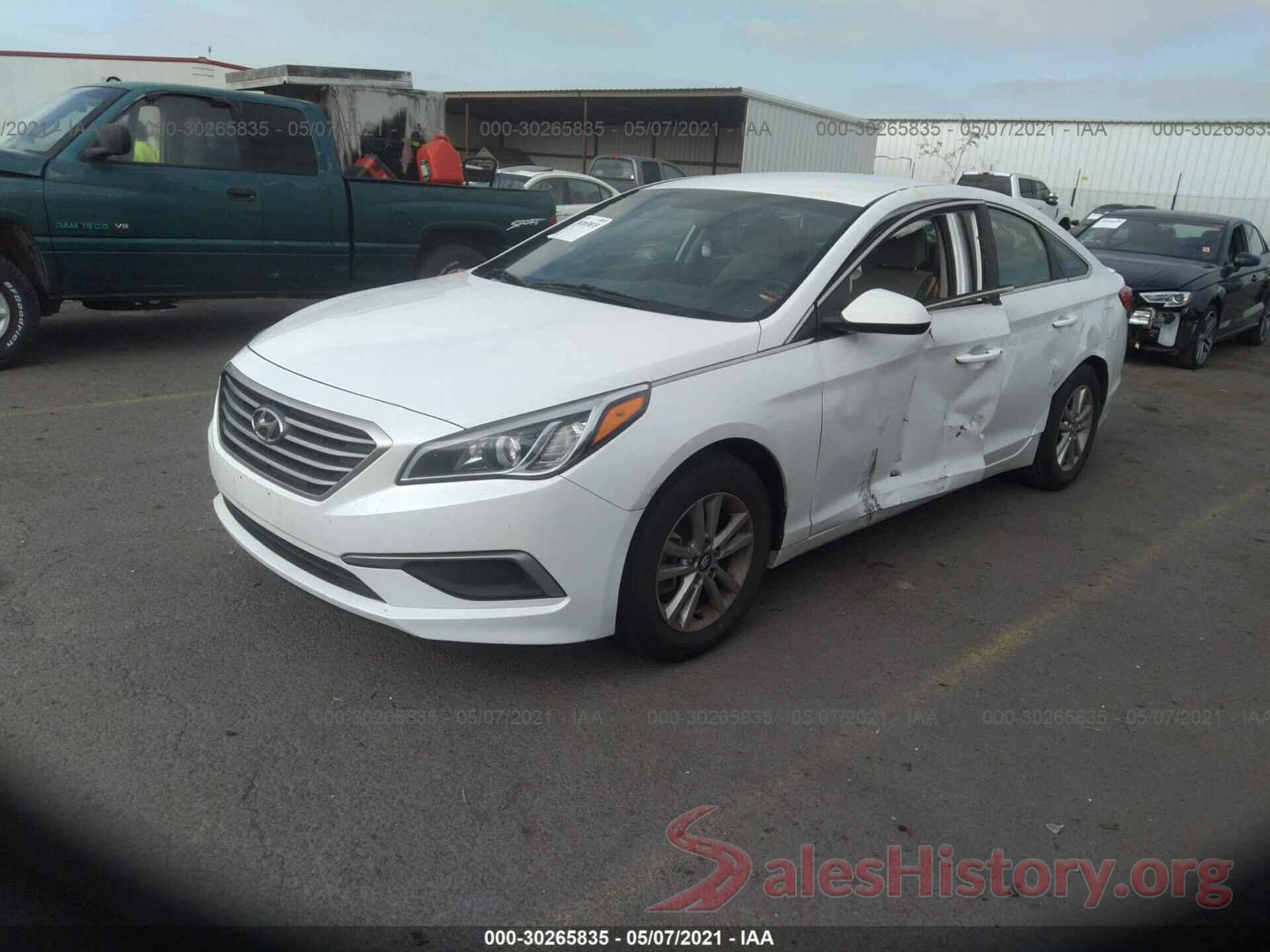 5NPE24AFXHH445161 2017 HYUNDAI SONATA