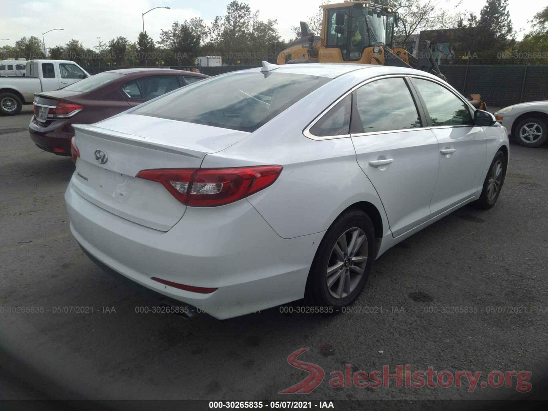 5NPE24AFXHH445161 2017 HYUNDAI SONATA