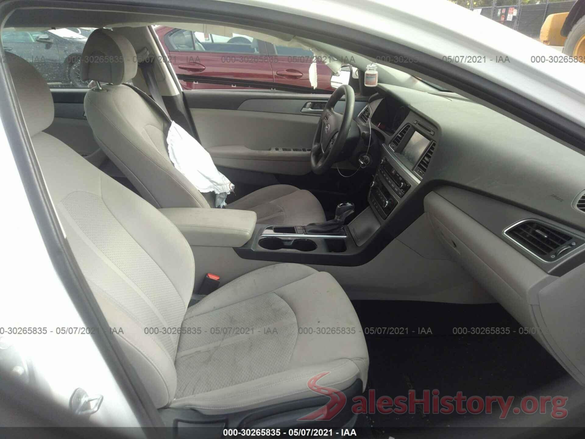 5NPE24AFXHH445161 2017 HYUNDAI SONATA