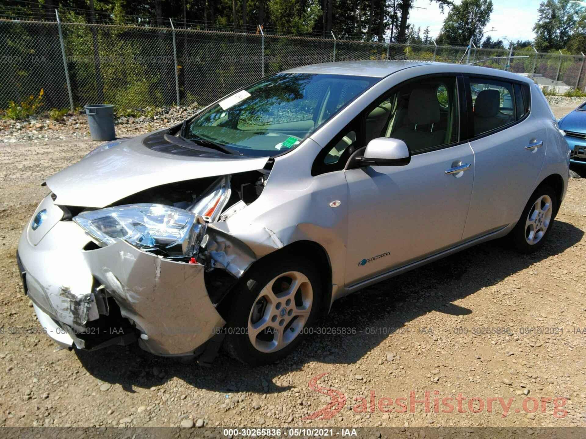 JN1AZ0CP3CT025998 2012 NISSAN LEAF