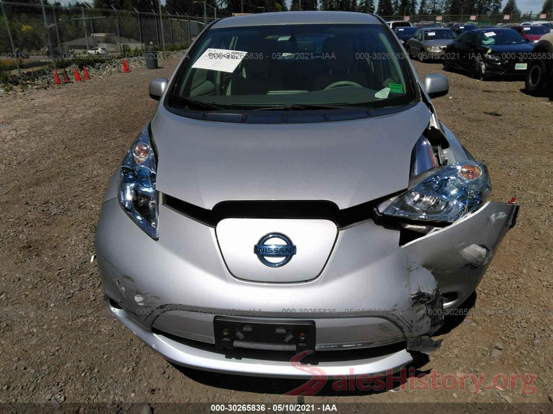 JN1AZ0CP3CT025998 2012 NISSAN LEAF