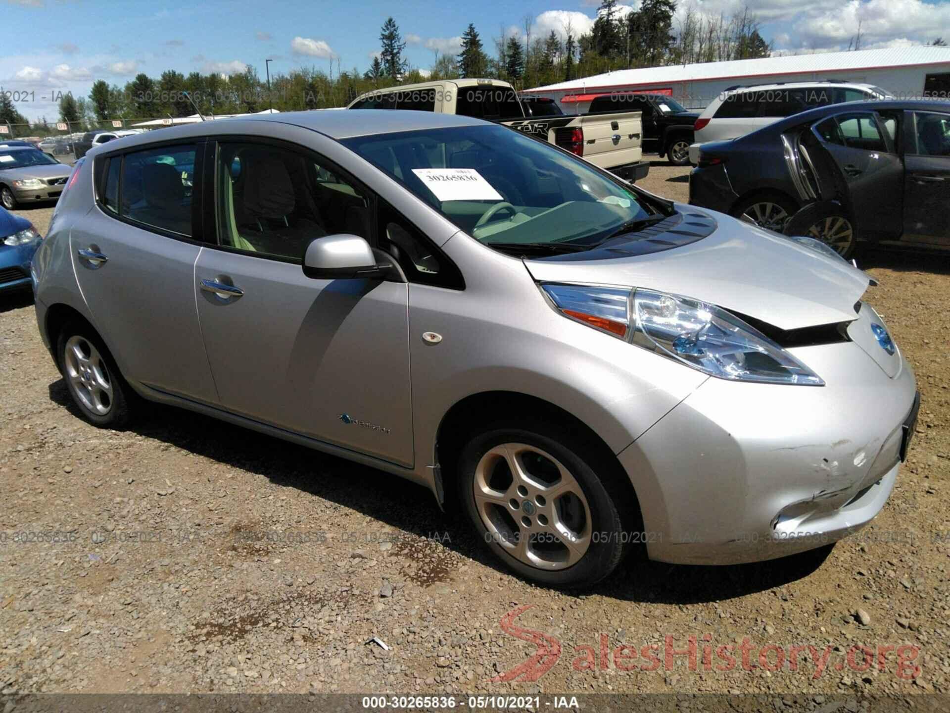 JN1AZ0CP3CT025998 2012 NISSAN LEAF