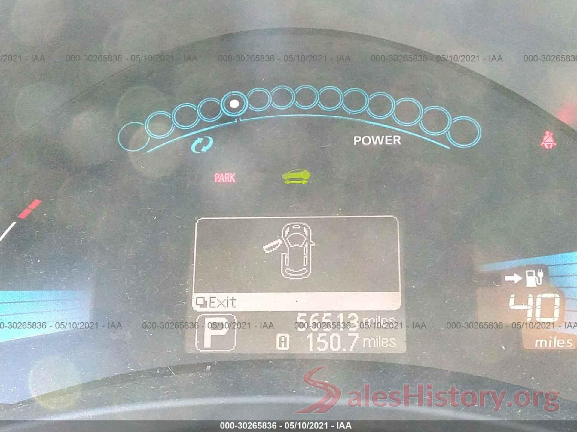 JN1AZ0CP3CT025998 2012 NISSAN LEAF