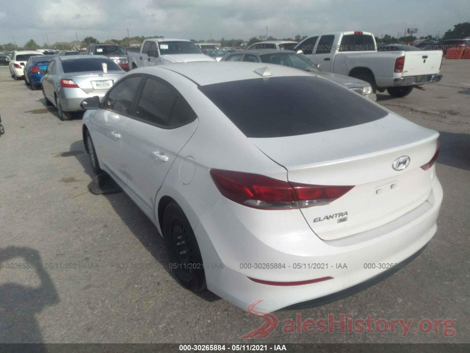 5NPD74LF1HH140058 2017 HYUNDAI ELANTRA