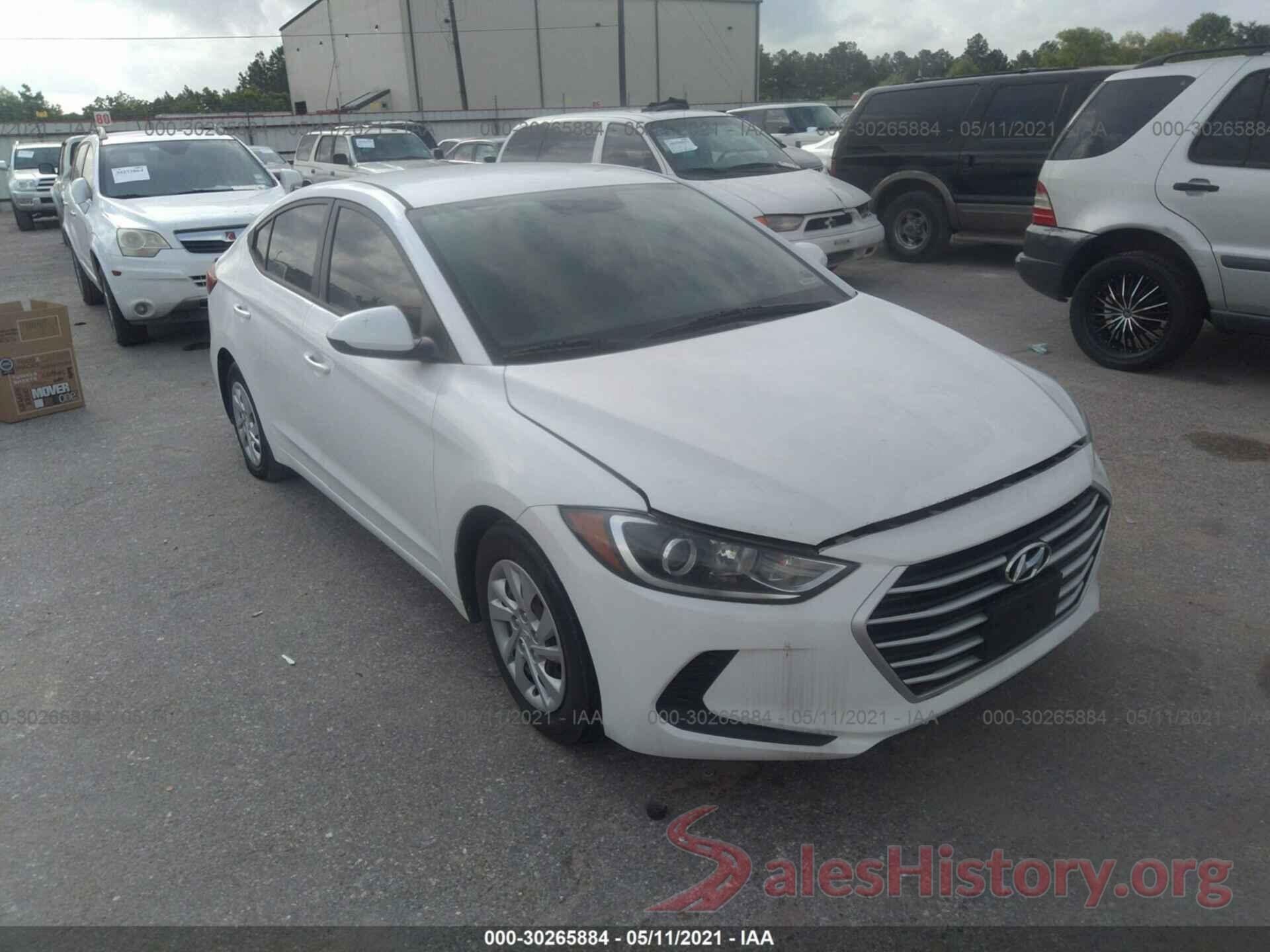 5NPD74LF1HH140058 2017 HYUNDAI ELANTRA