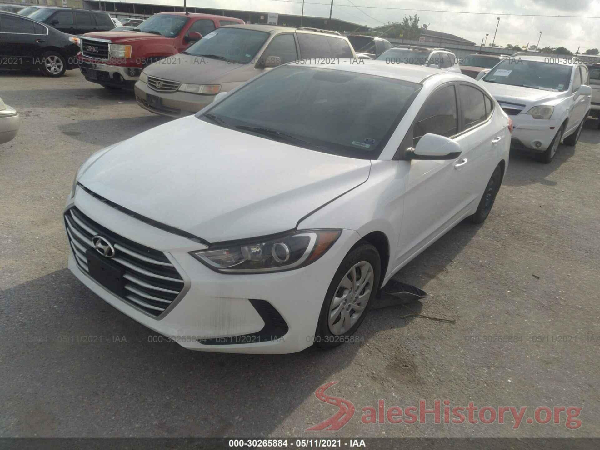 5NPD74LF1HH140058 2017 HYUNDAI ELANTRA