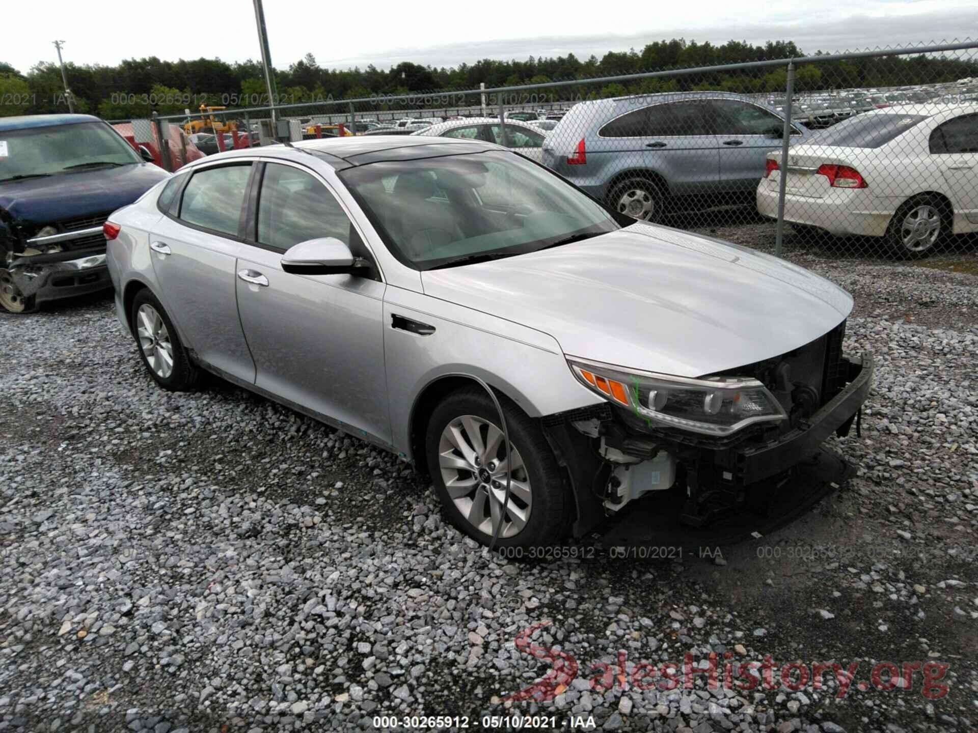 5XXGU4L3XGG069870 2016 KIA OPTIMA