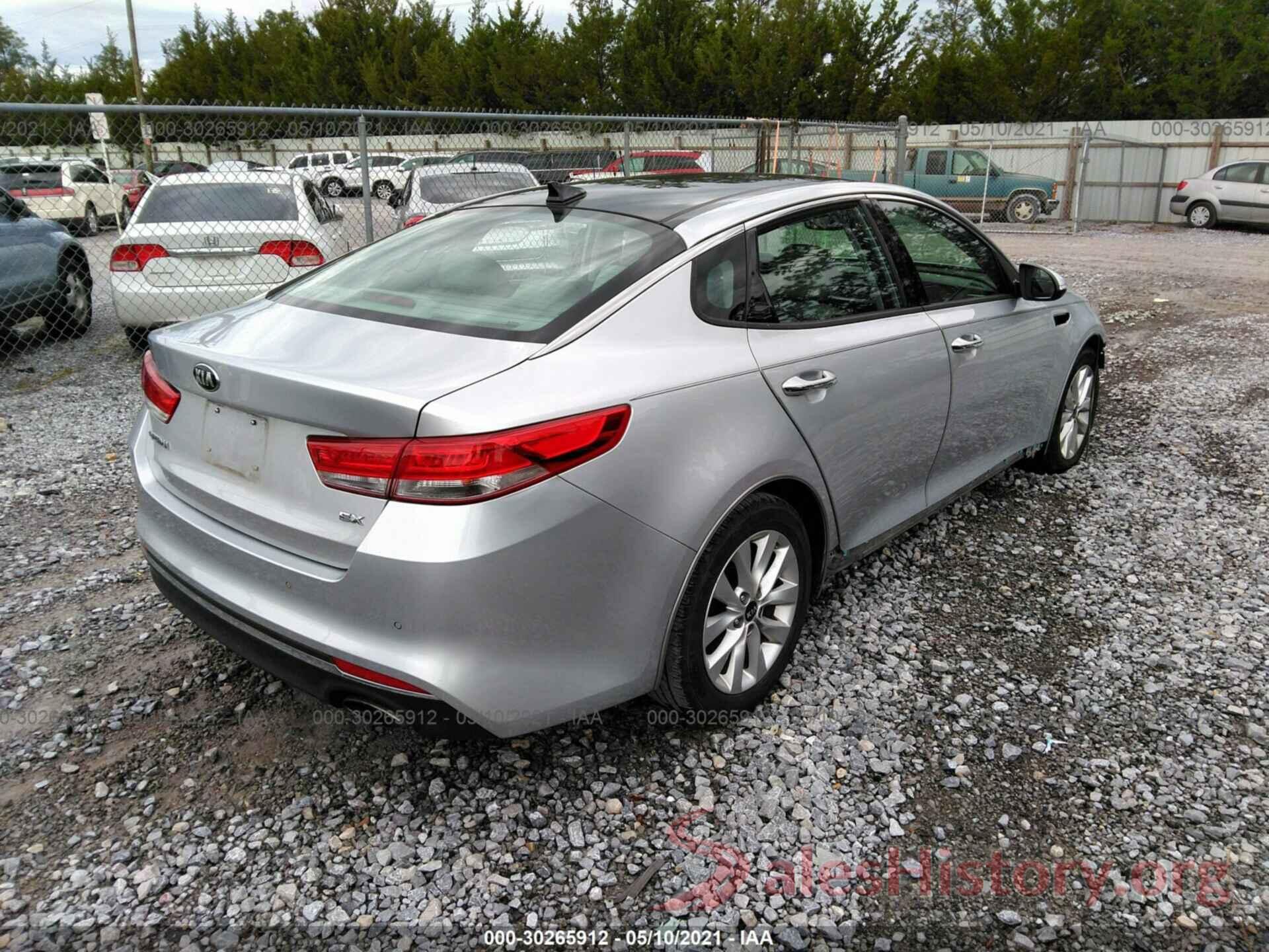 5XXGU4L3XGG069870 2016 KIA OPTIMA