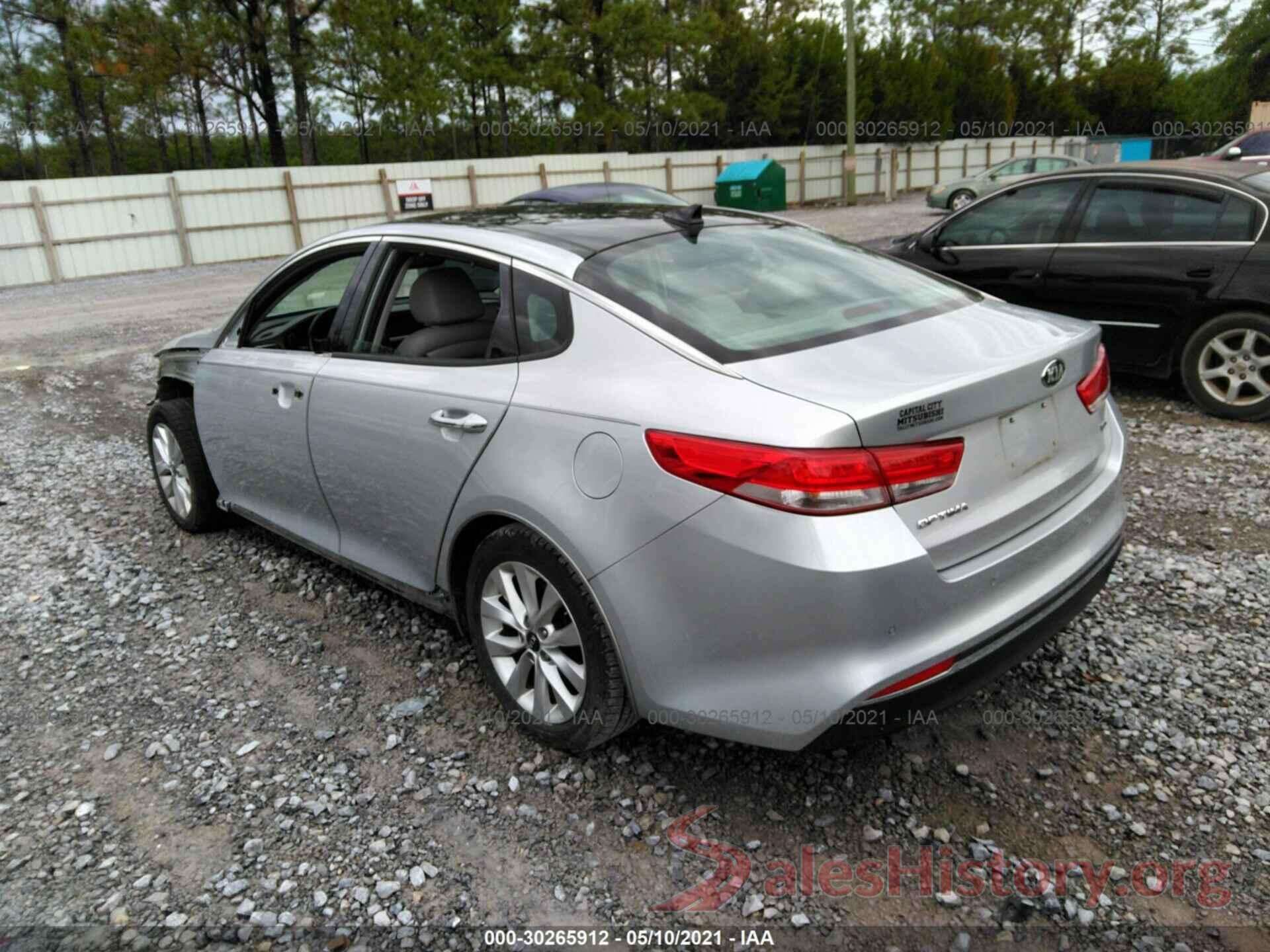 5XXGU4L3XGG069870 2016 KIA OPTIMA