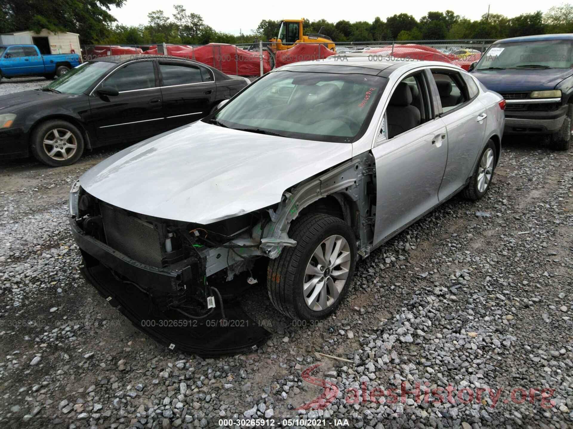 5XXGU4L3XGG069870 2016 KIA OPTIMA