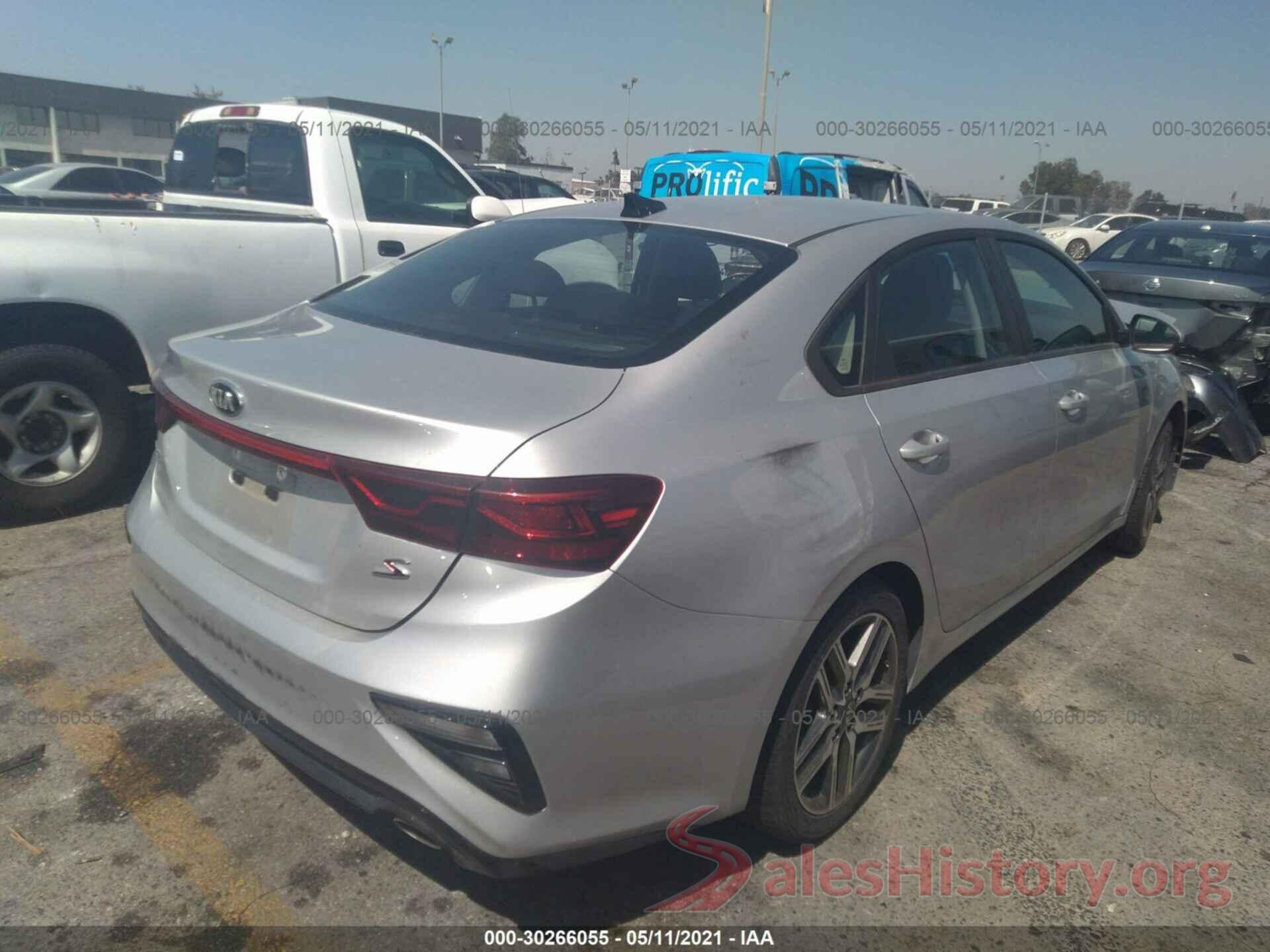 3KPF34AD2KE015250 2019 KIA FORTE