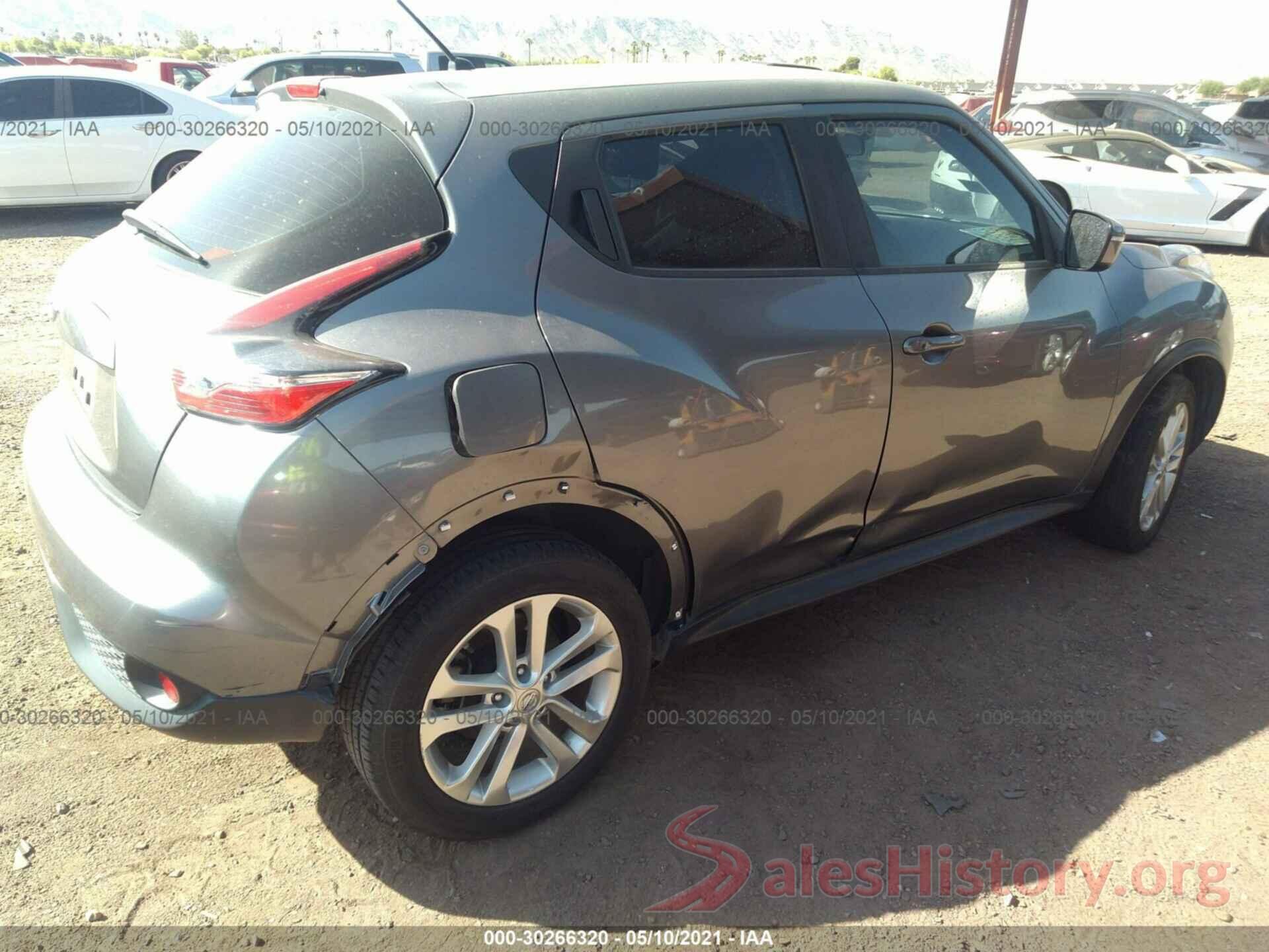 JN8AF5MR7GT604599 2016 NISSAN JUKE