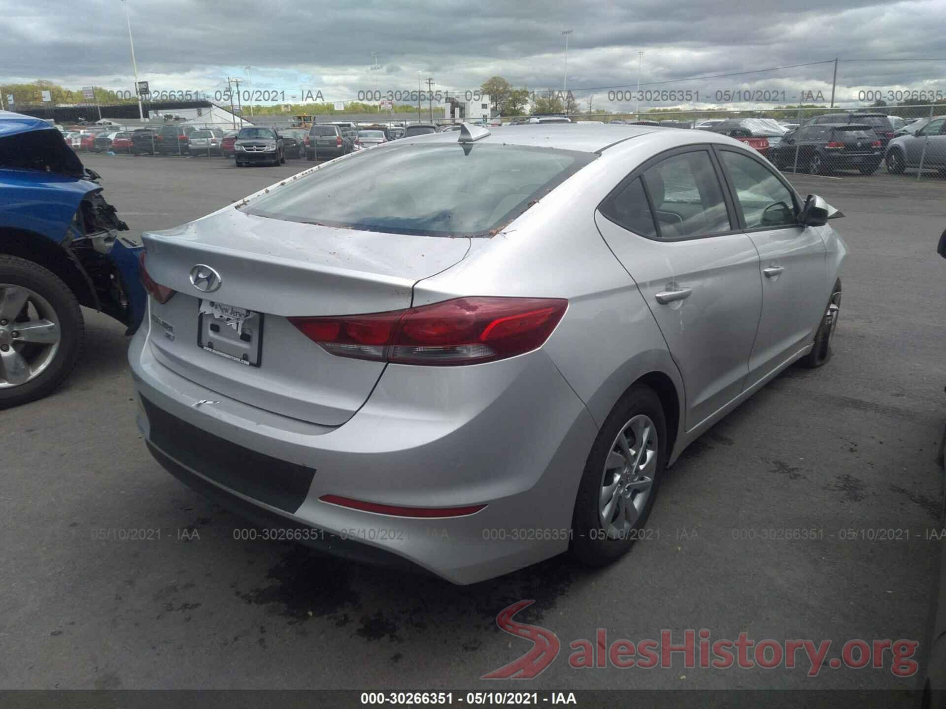 KMHD74LF2HU070099 2017 HYUNDAI ELANTRA