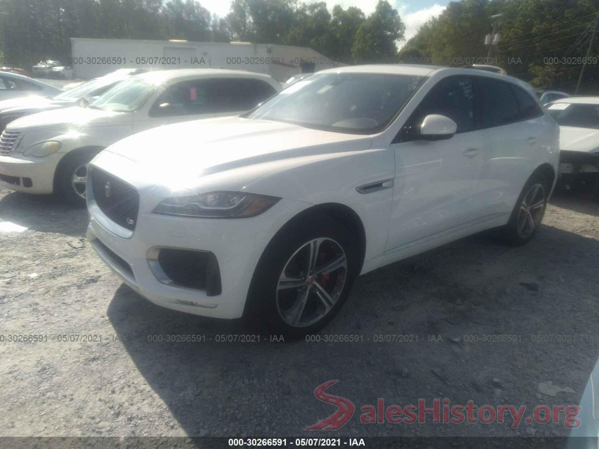 SADCM2FV9LA641568 2020 JAGUAR F-PACE