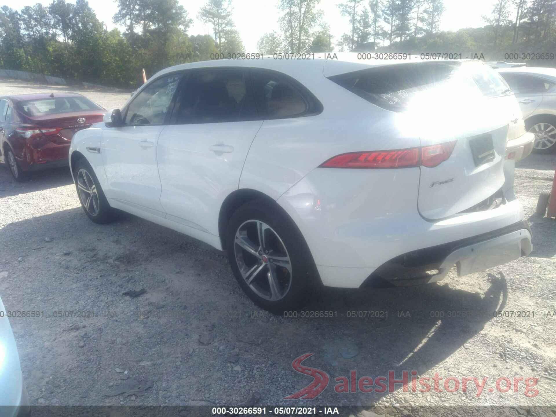 SADCM2FV9LA641568 2020 JAGUAR F-PACE