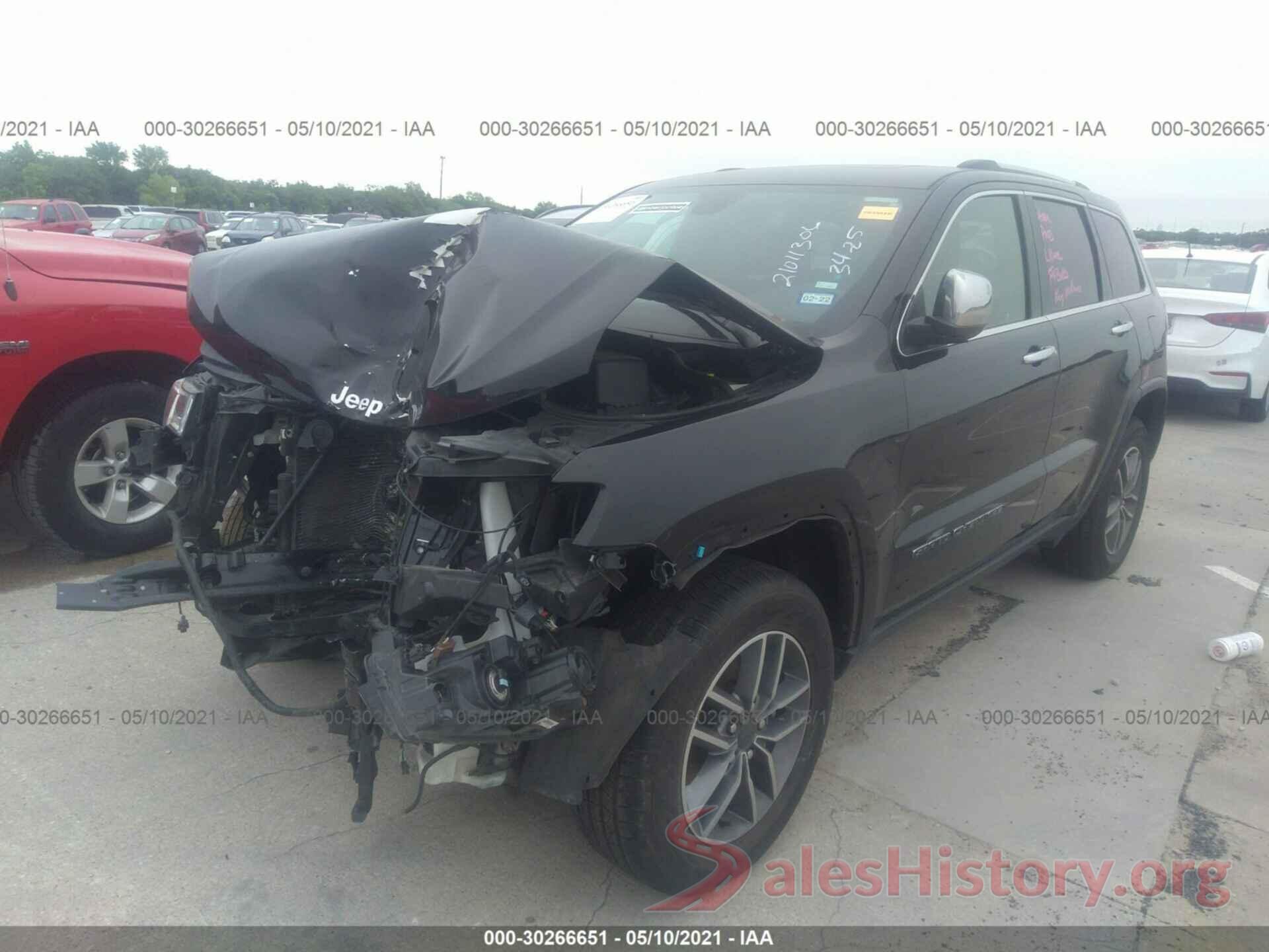 1C4RJEBG2LC305756 2020 JEEP GRAND CHEROKEE