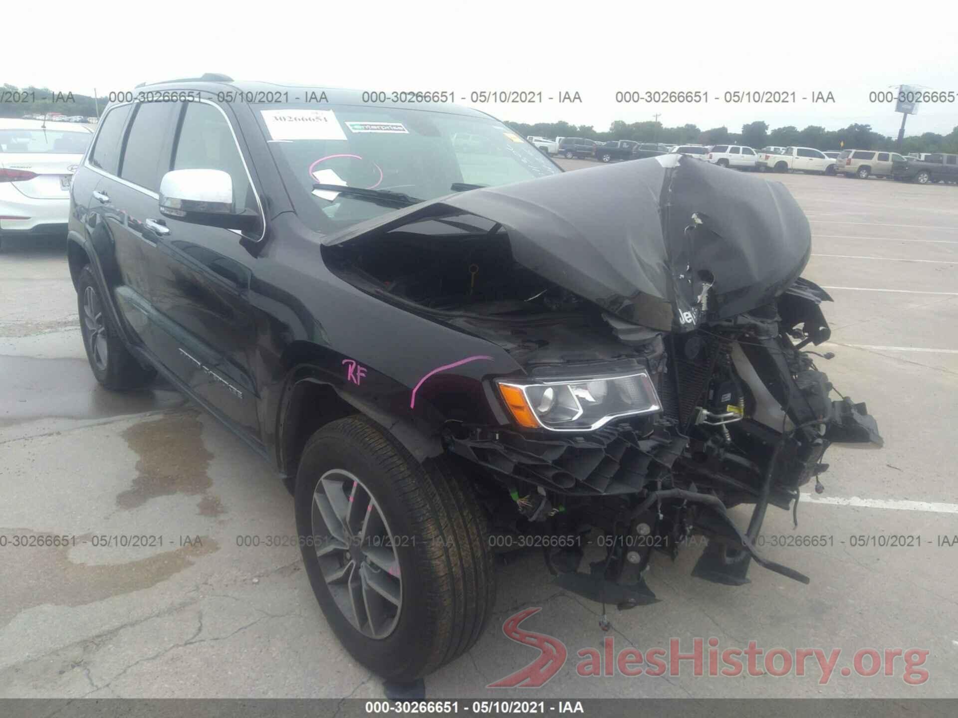 1C4RJEBG2LC305756 2020 JEEP GRAND CHEROKEE