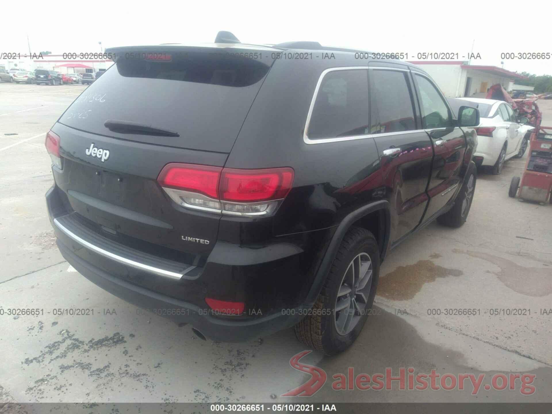 1C4RJEBG2LC305756 2020 JEEP GRAND CHEROKEE