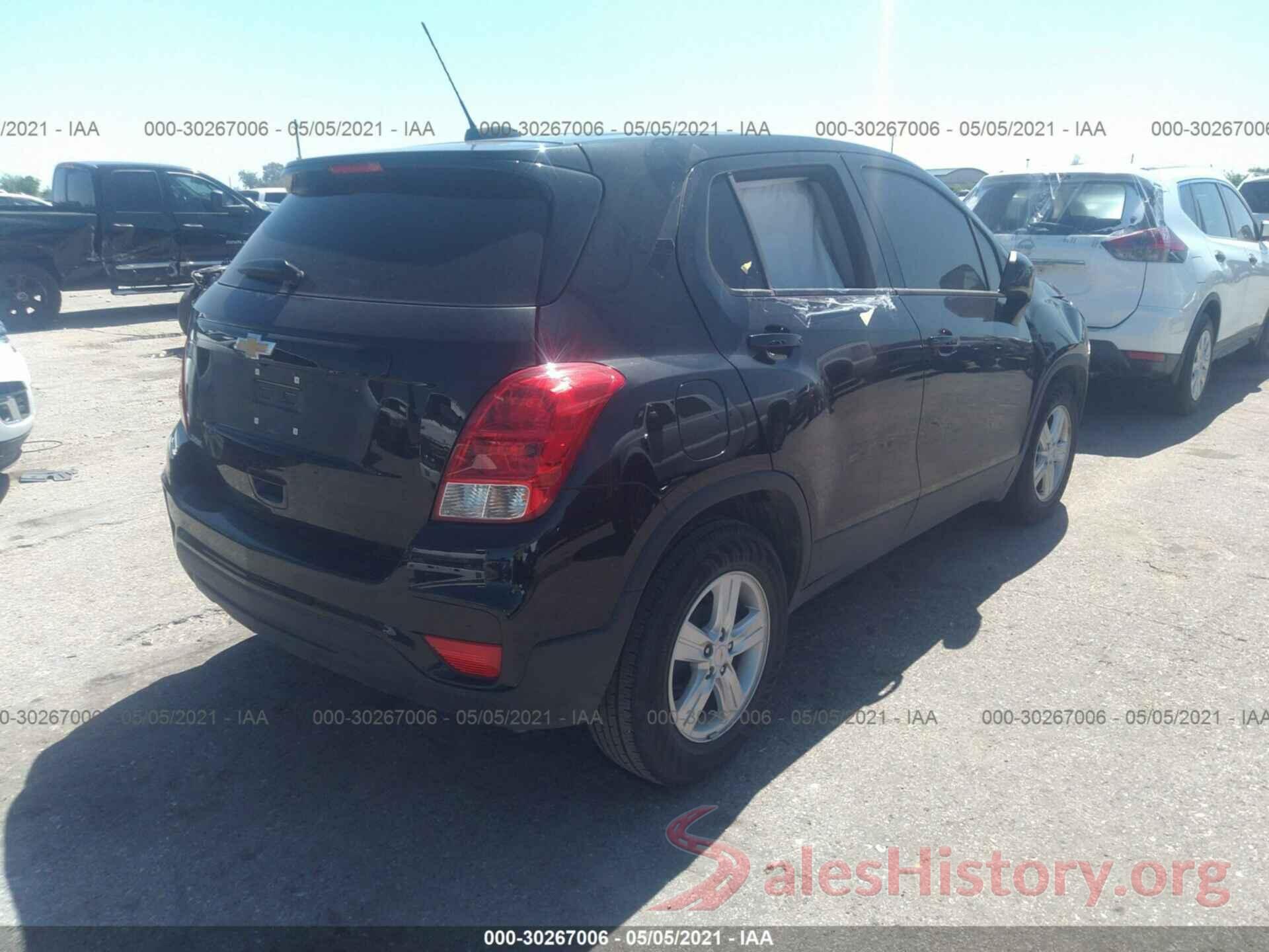 KL7CJKSB6LB324628 2020 CHEVROLET TRAX