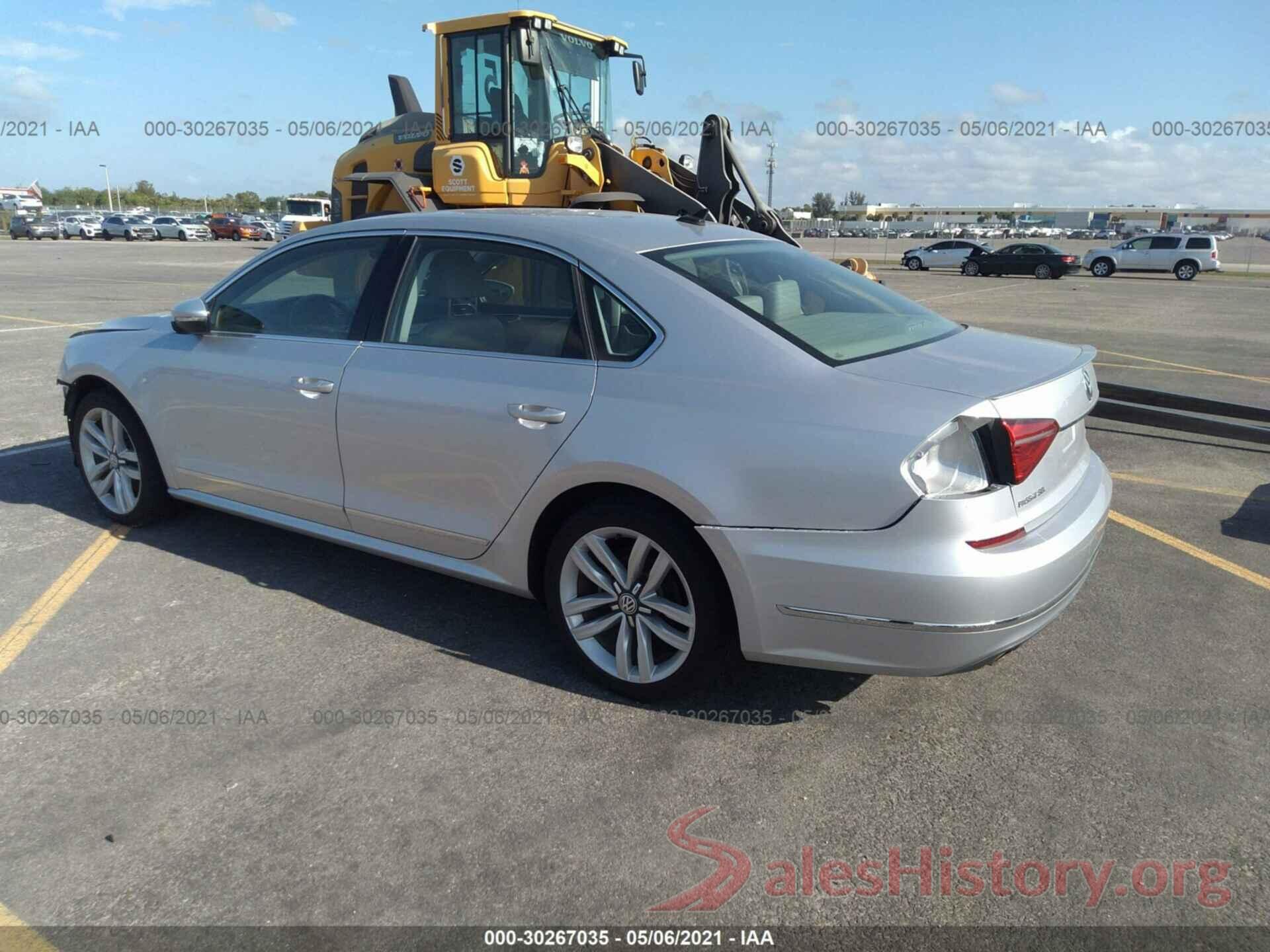 1VWCT7A31GC044584 2016 VOLKSWAGEN PASSAT