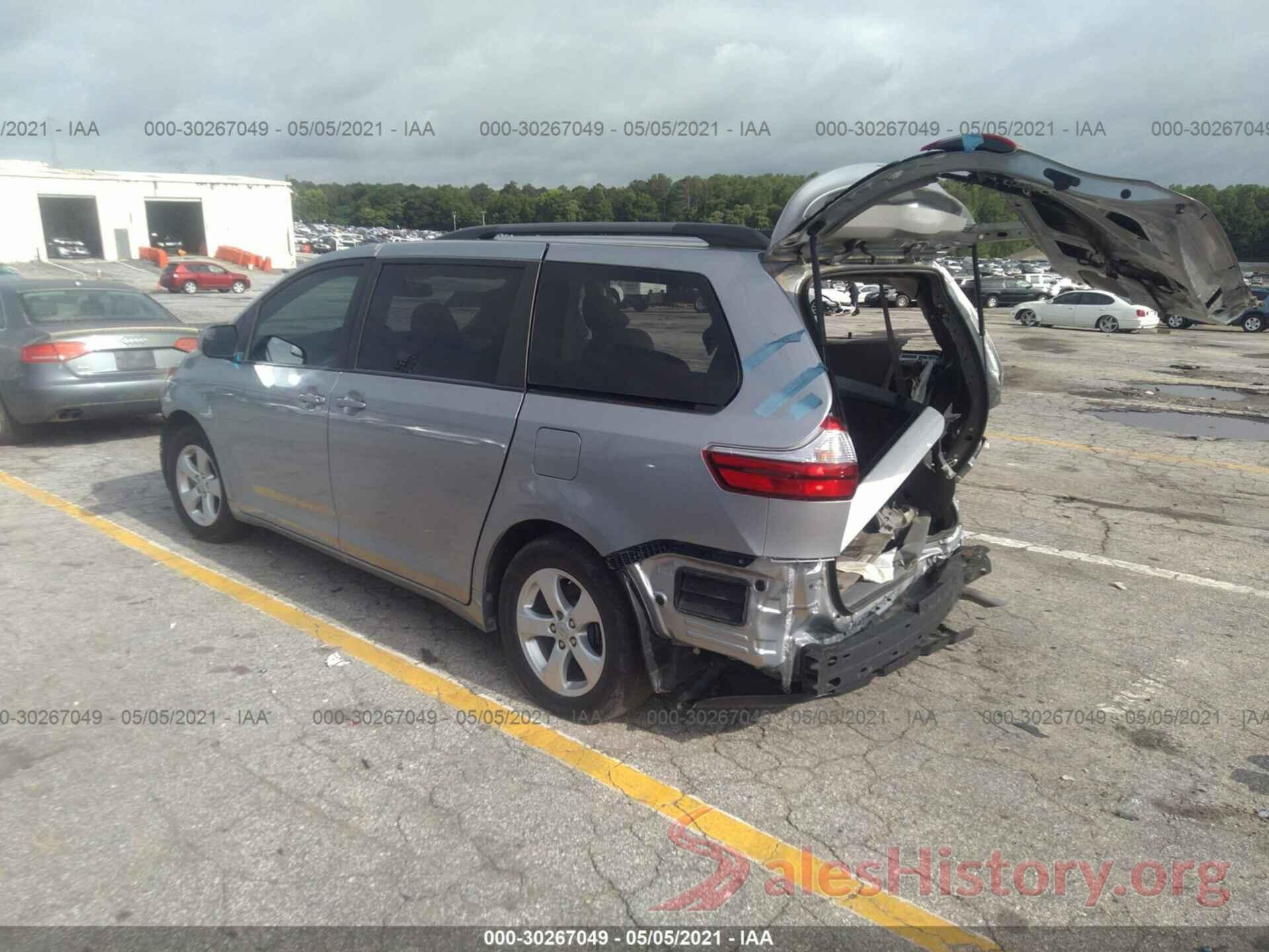 5TDKK3DC7GS766288 2016 TOYOTA SIENNA